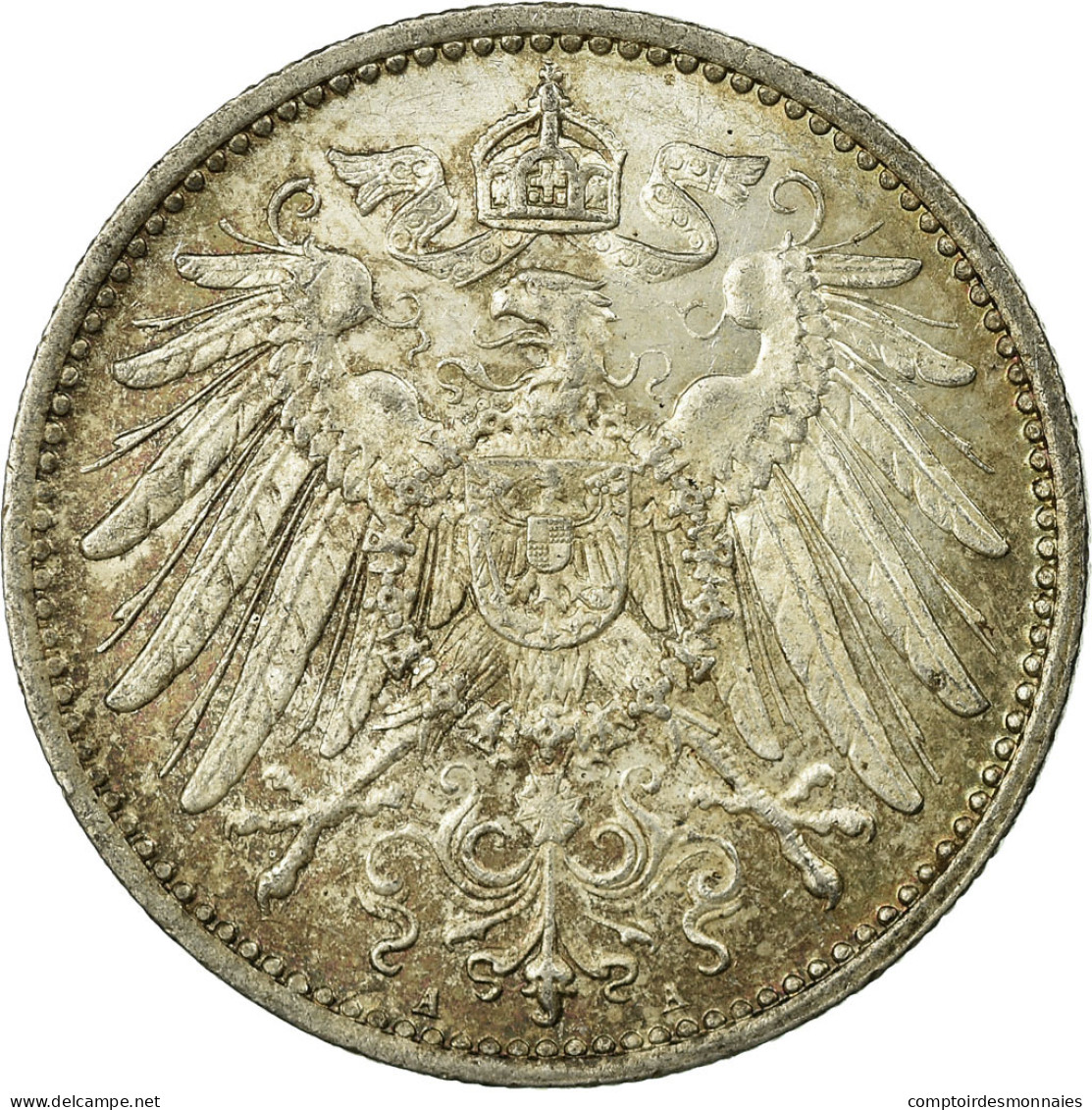 Monnaie, GERMANY - EMPIRE, Wilhelm II, Mark, 1915, Berlin, SUP, Argent, KM:14 - 1 Mark