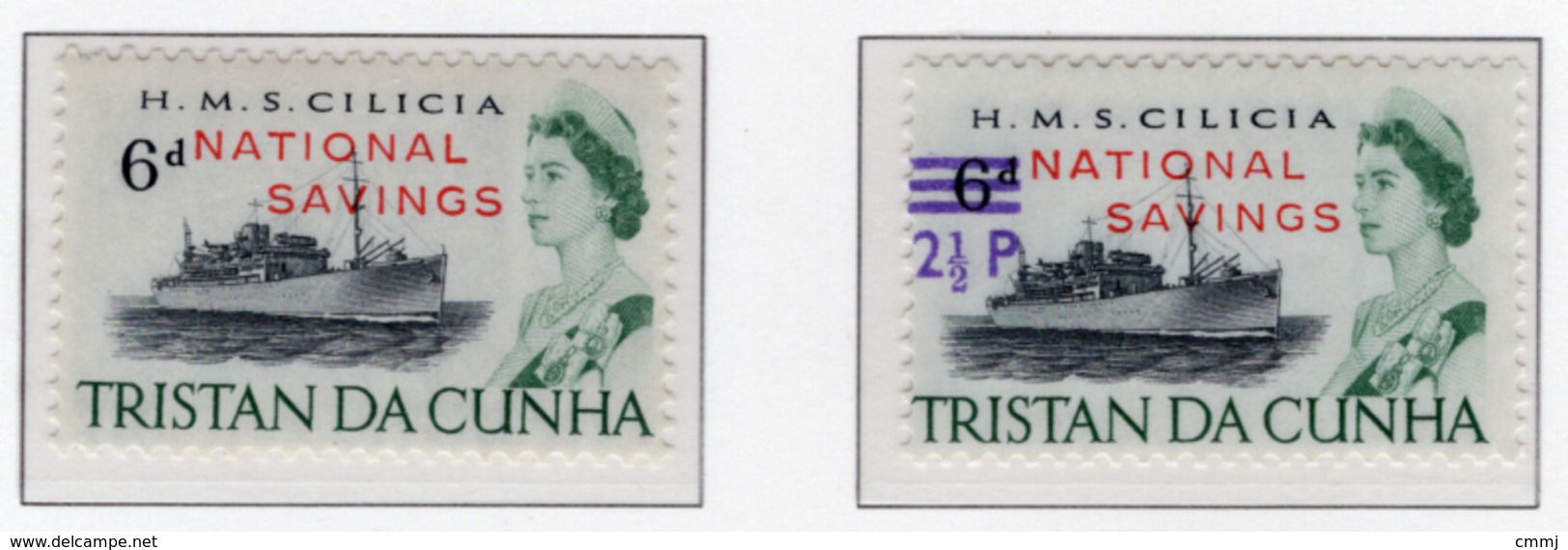 2000 - TRISTAN DA CUNHA - Yv.  Nr. 132 + 152A - (UP131.16) - Tristan Da Cunha