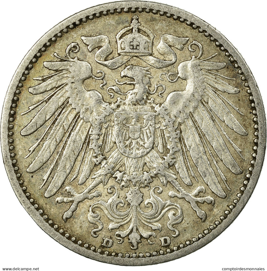 Monnaie, GERMANY - EMPIRE, Wilhelm II, Mark, 1906, Munich, TTB, Argent, KM:14 - 1 Mark