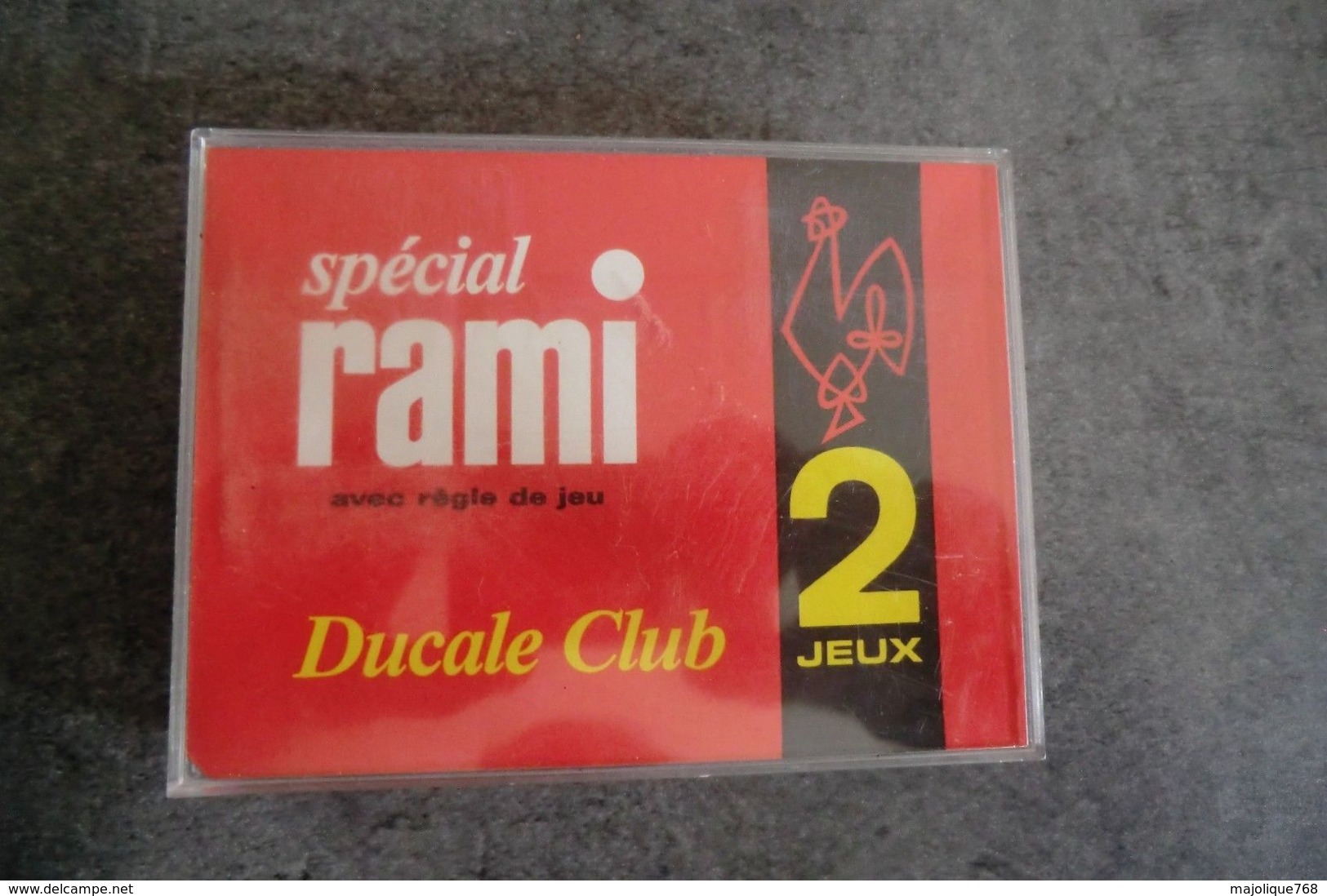 Jeux De Cartes Spécial RAMI Avec Règle De Jeu - Ducale Club - Dans Sa Boite D'origine - - Autres & Non Classés