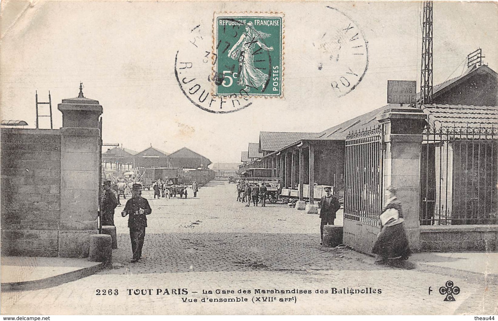 ¤¤  -  TOUT PARIS   -  La Gare Des Marchandises Des Batignolles    -  ¤¤ - District 17