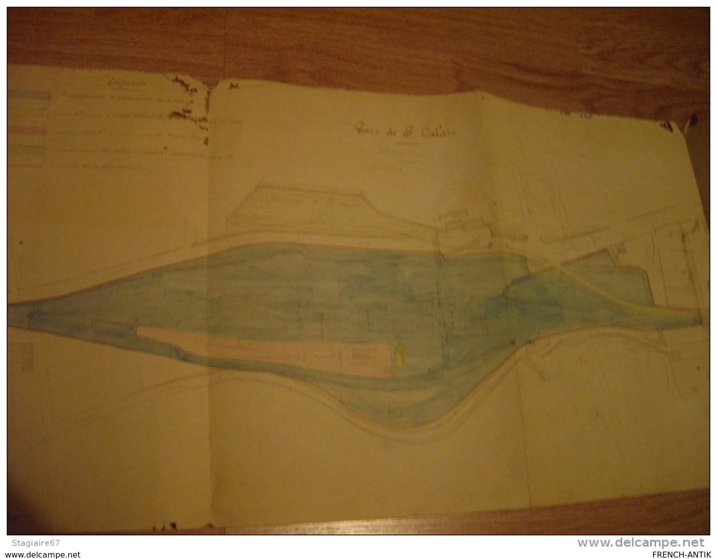 LOT DOCUMENT ET PLAN  SUR LE CHEMIN DE FER DE MAMERS A ST CALAIS GARE DE THORIGNE 1885 - Documents Historiques