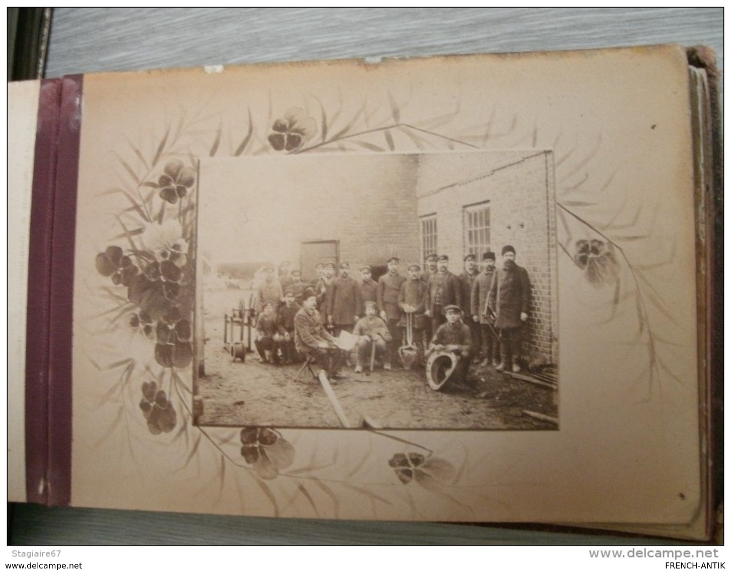 ALBUM DE FAMILLE POLOGNE  23 PHOTO MONTAGE 1890 - Albums & Verzamelingen