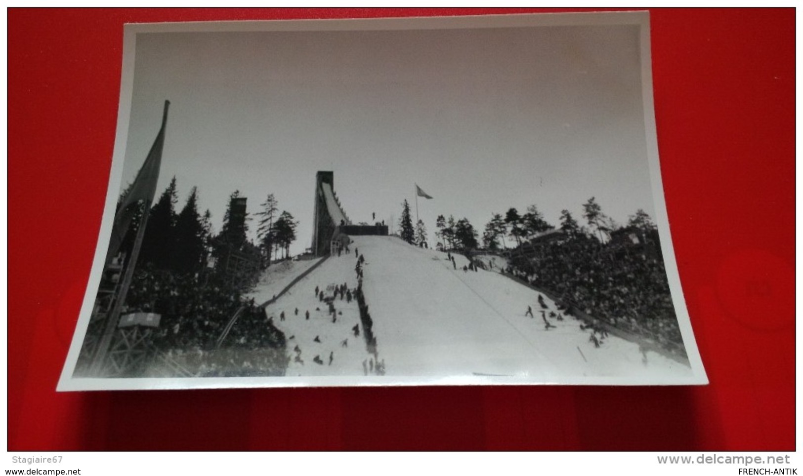 PHOTO NORVEGE JEUX OLYMPIQUE HELSINKI 1953 SKI - Deportes