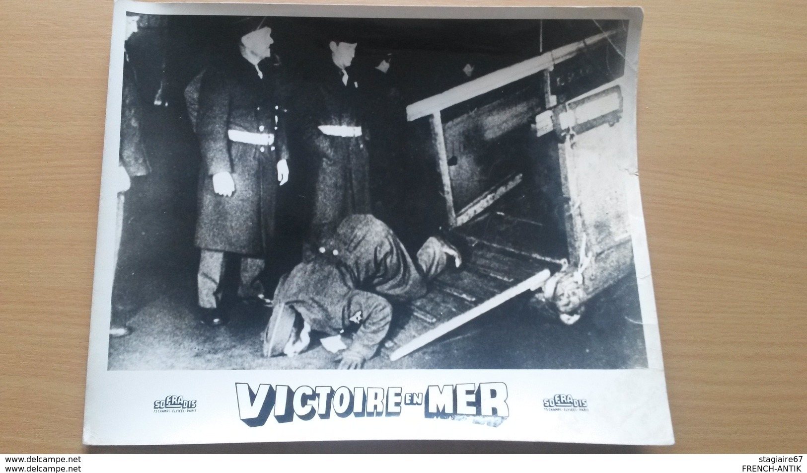 AFFICHETTE FILM DE GUERRE VICTOIRE EN MER SOFRADIS - Plakate