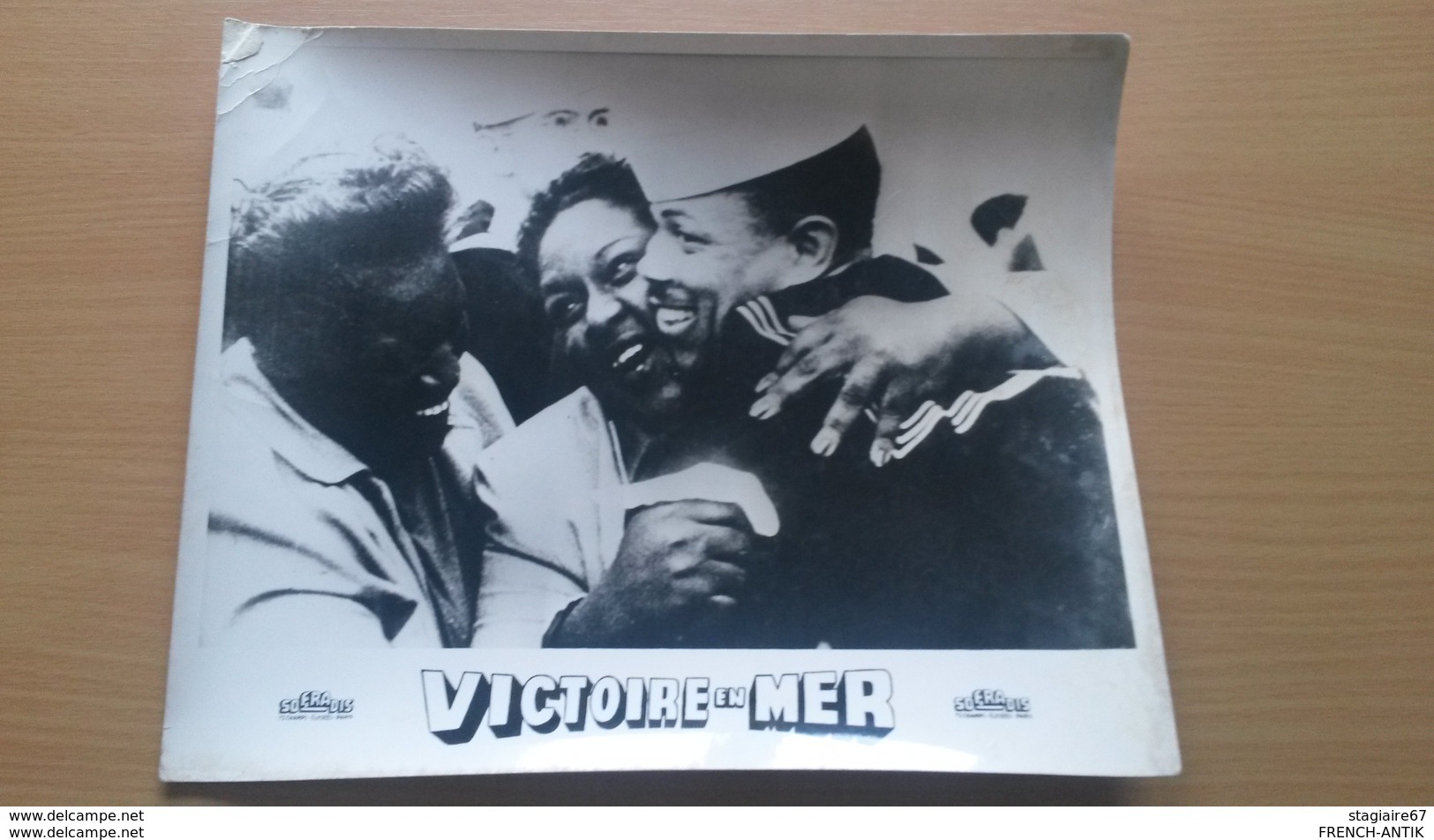 AFFICHETTE FILM DE GUERRE VICTOIRE EN MER SOFRADIS - Plakate