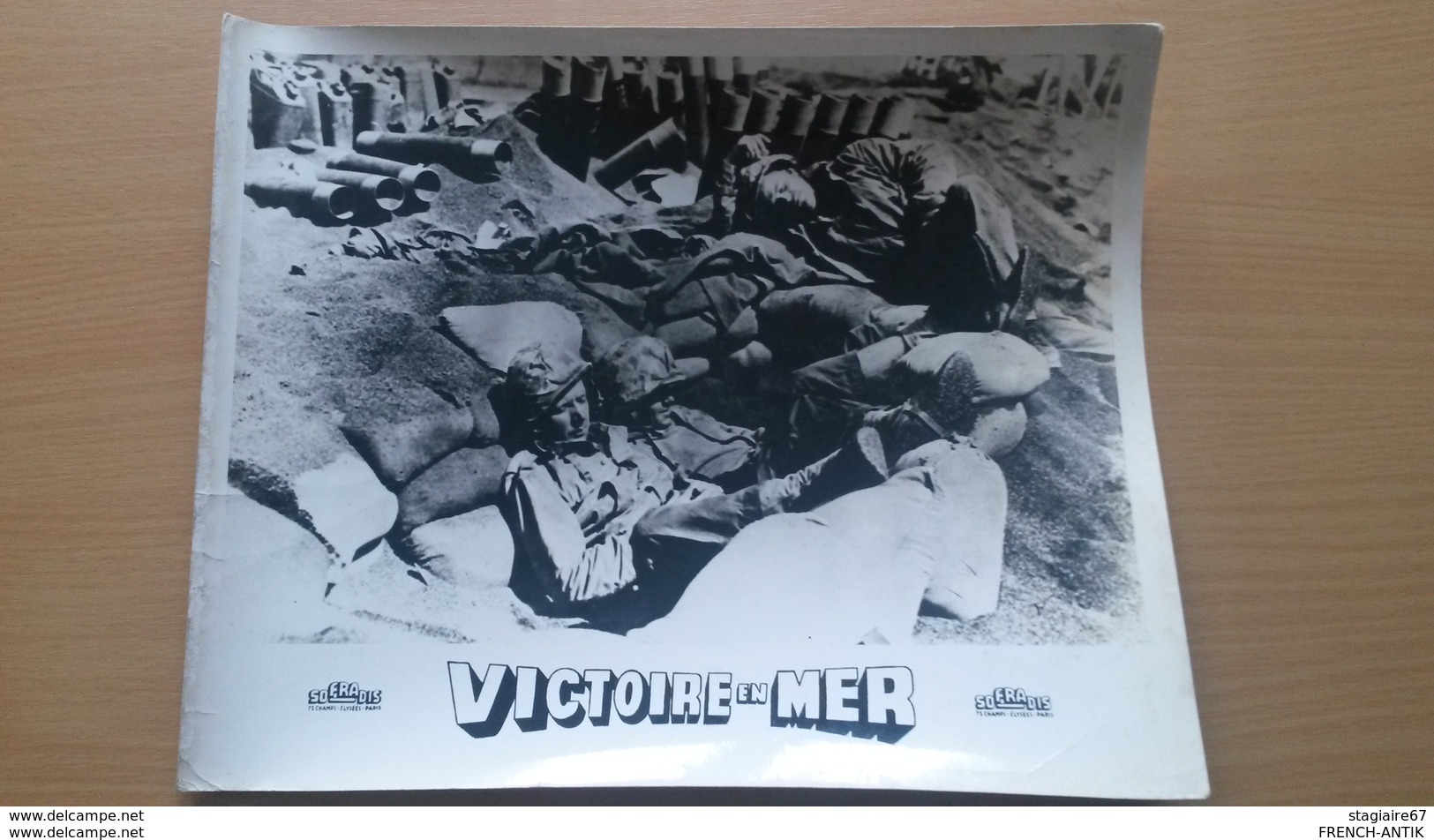 AFFICHETTE FILM DE GUERRE VICTOIRE EN MER SOFRADIS - Affiches