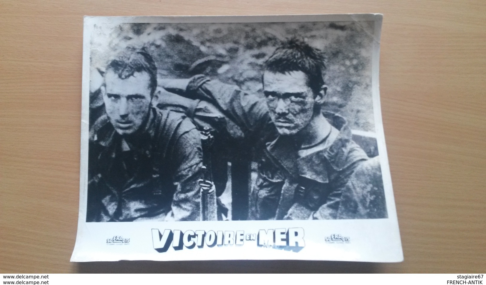 AFFICHETTE FILM DE GUERRE VICTOIRE EN MER SOFRADIS - Plakate