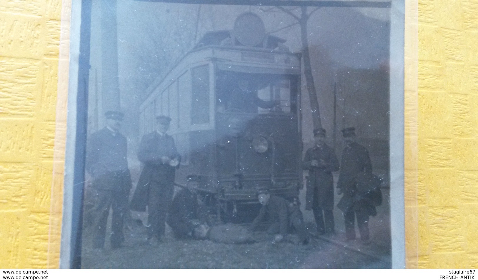 PHOTO TRAMWAY ACCIDENT - Trains