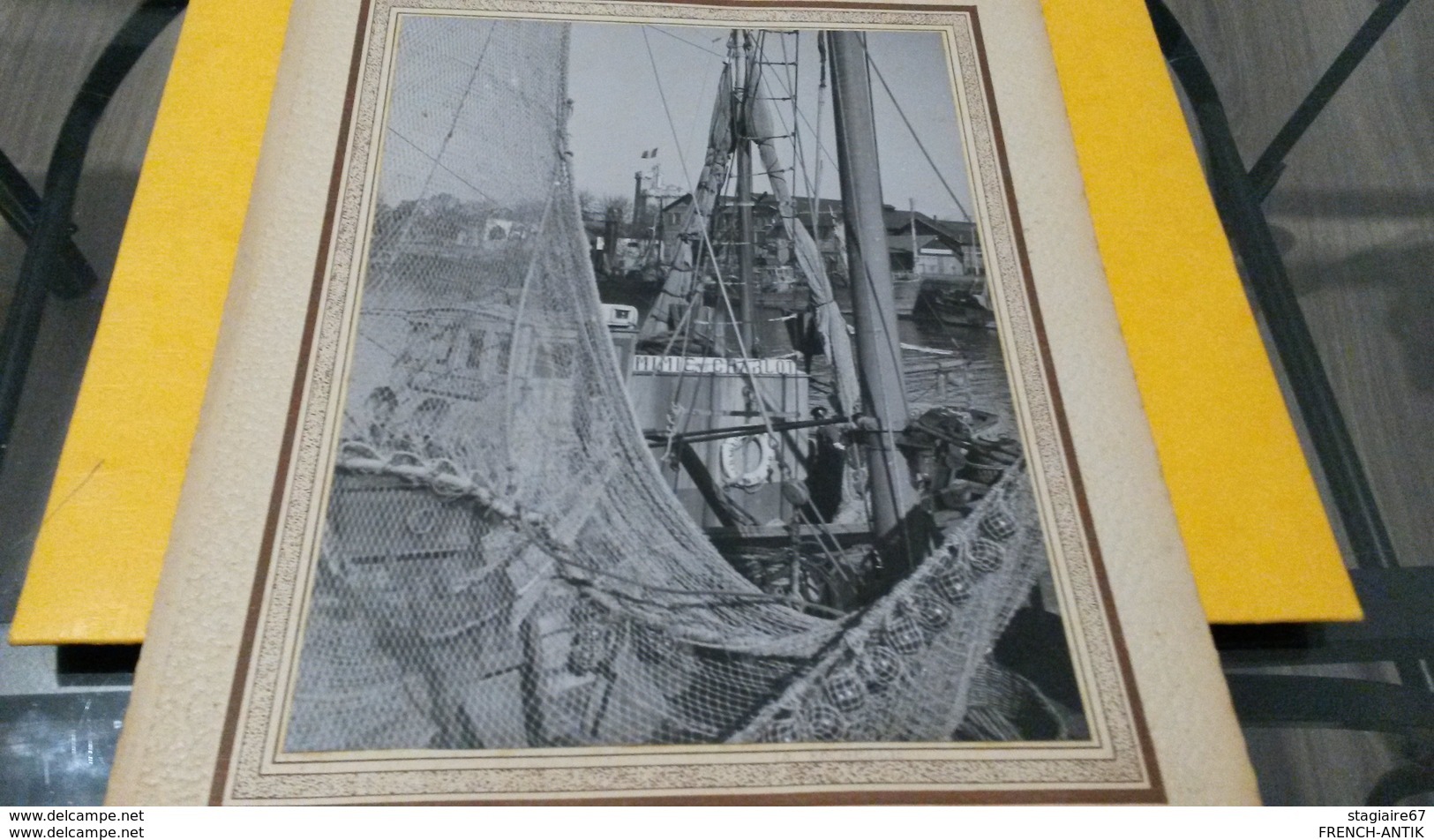 PHOTO LE VOILIER MIMIE CHARLOT   LA ROCHELLE - Boats