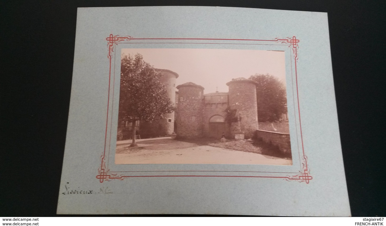 PHOTO LISSIEUX  RHONE  1888 - Old (before 1900)