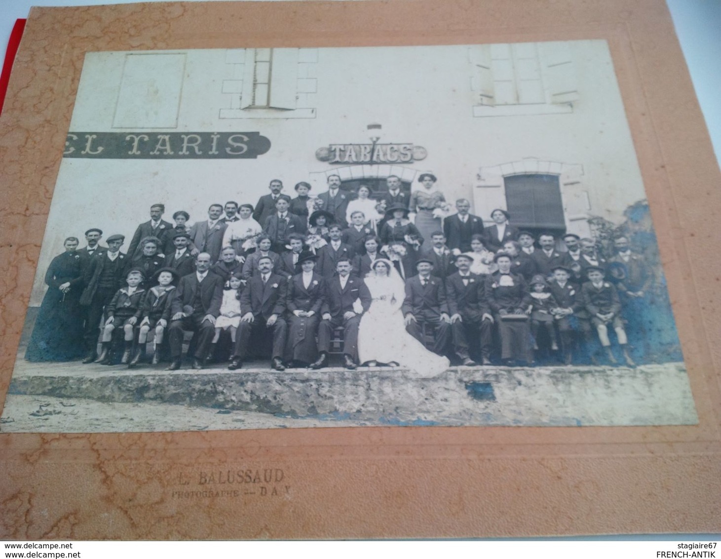 PHOTO LALUQUE HOTEL TARIS TABACS MARIAGE PHOTO L BALUSSAUD DAX - Lieux