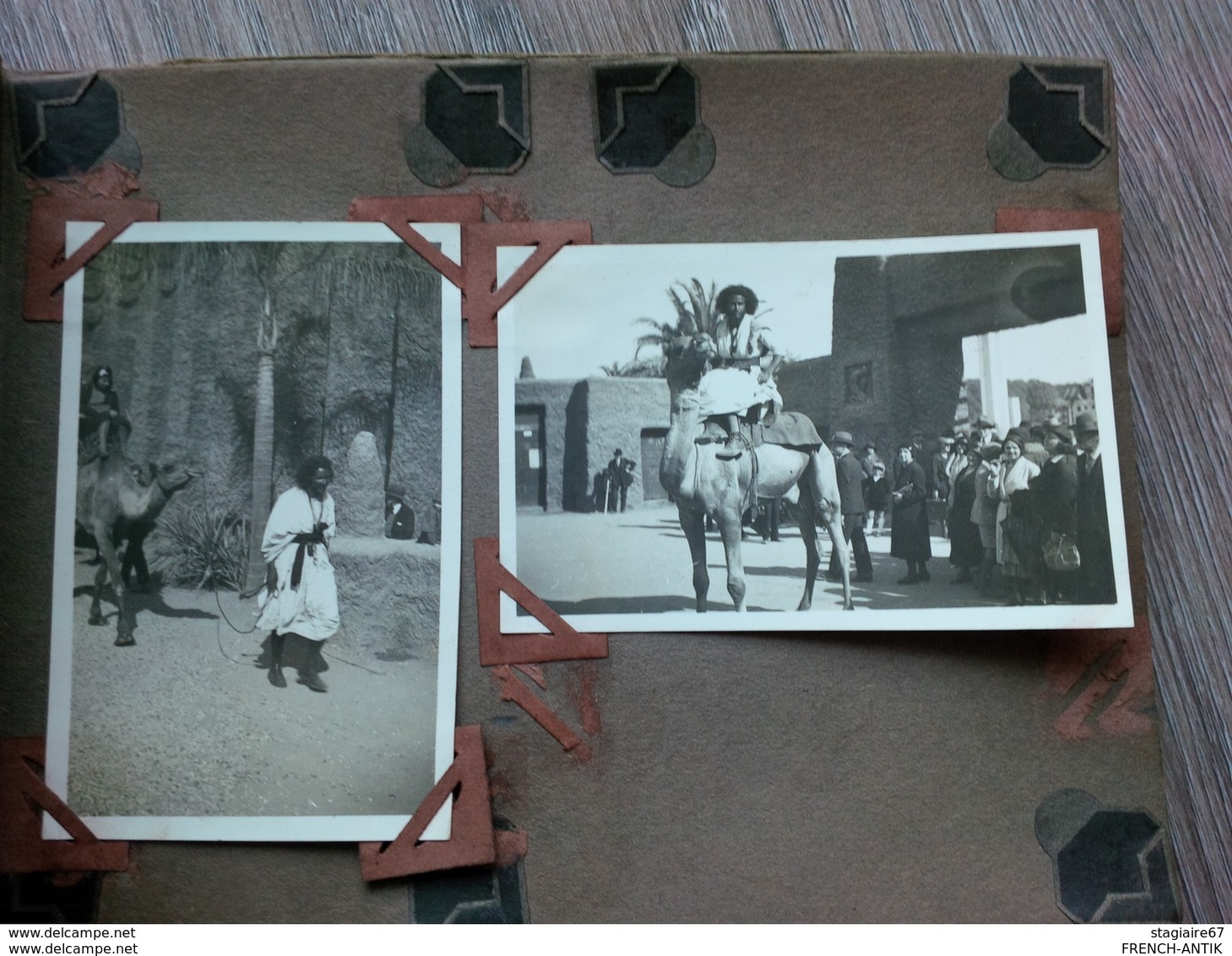 ALBUM PHOTO EXPOSITION COLONIALE PARIS 1931 PHOTO AMATEUR