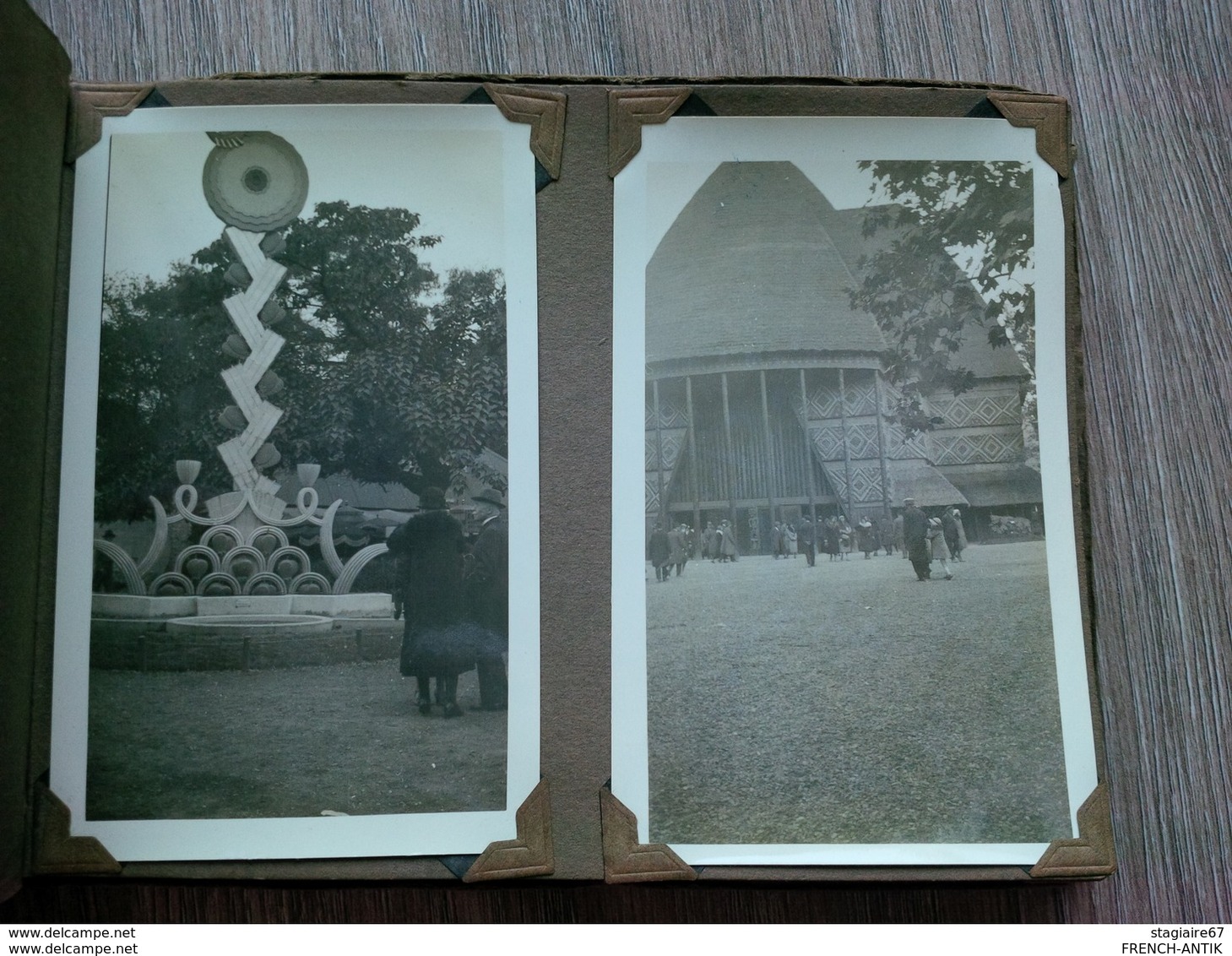 ALBUM PHOTO EXPOSITION COLONIALE PARIS 1931 PHOTO AMATEUR