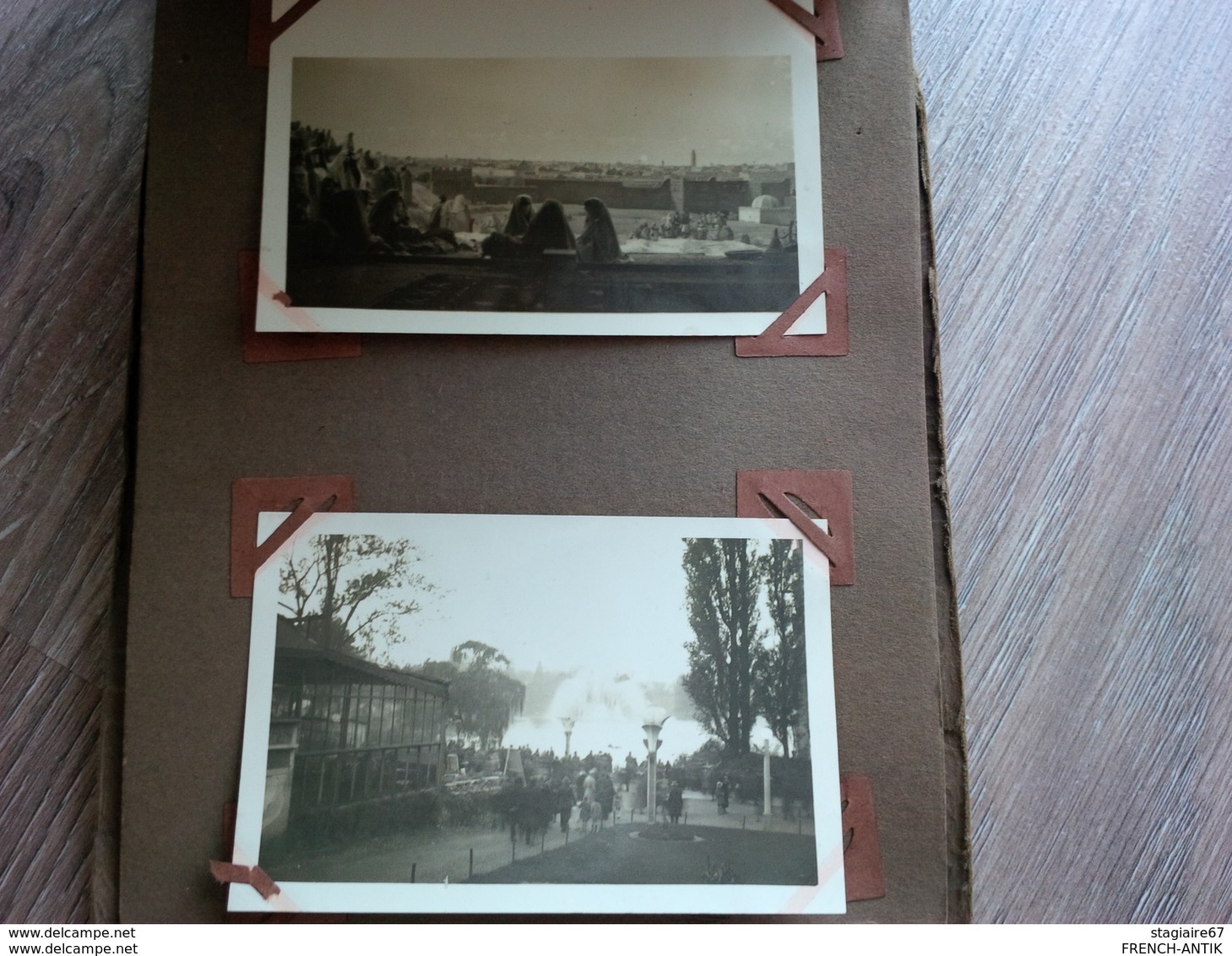 ALBUM PHOTO EXPOSITION COLONIALE PARIS 1931 PHOTO AMATEUR