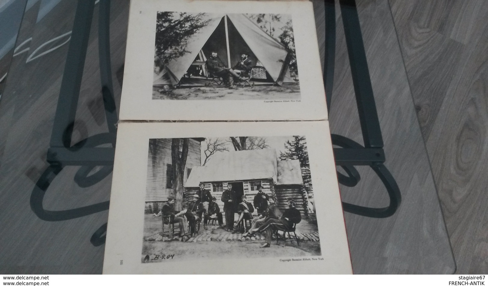 LIVRE VIELLE PHOTOGRAPHIE EDITION PARIS HENRI LEFEBRE 1935 NADAR KORTY CROMER DANHELOVSKY GUERRE DE SECESSION WASHINGTON