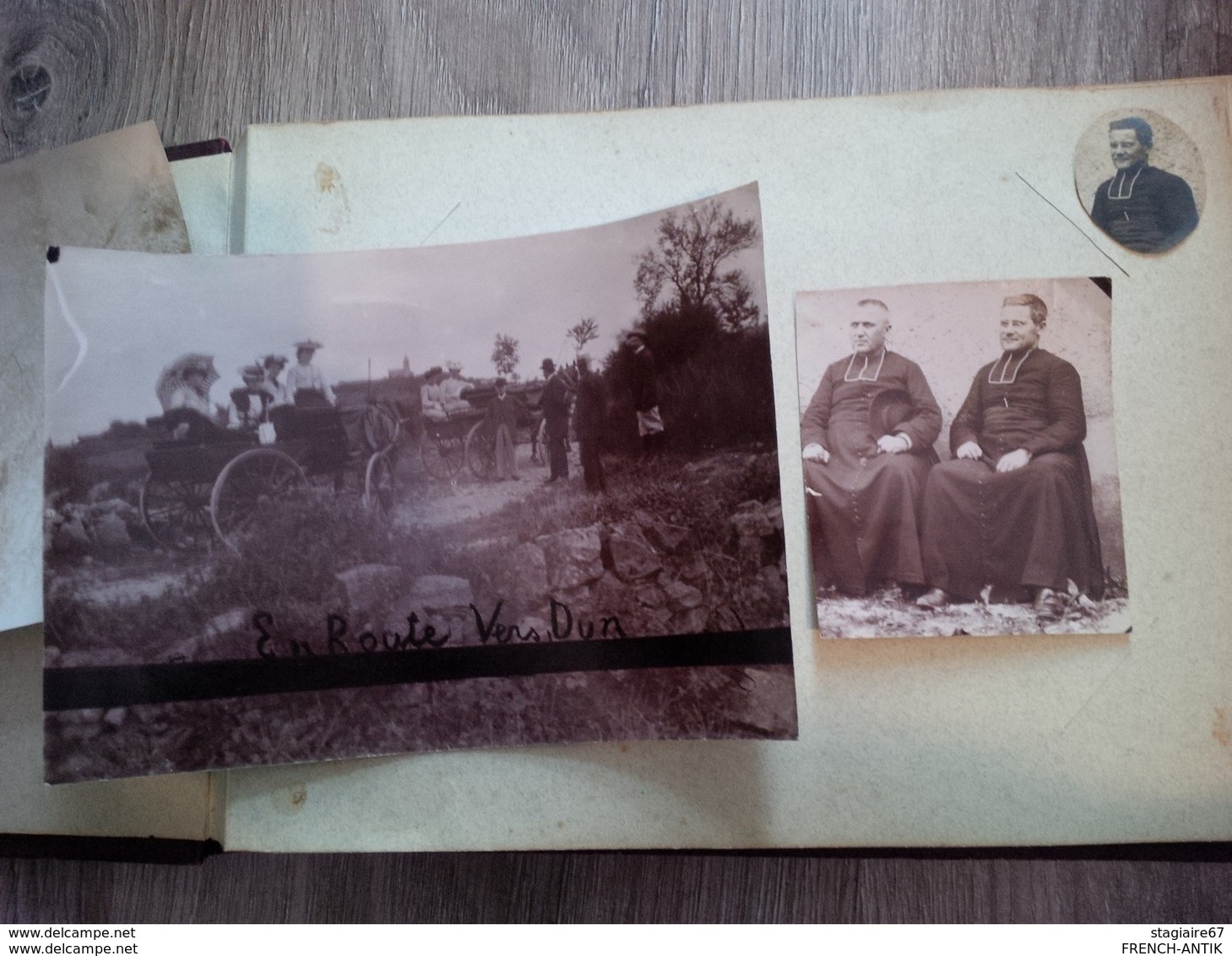 ALBUM DE FAMILLE SAONE ET LOIRE PROVIENT DE LA MAISON ST MICHEL A RULLY RELIGIEUX CHATEAU SCENE DE VIE MOISSON SCIERIE - Albums & Verzamelingen