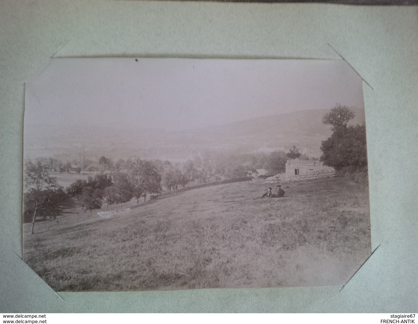 ALBUM DE FAMILLE SAONE ET LOIRE PROVIENT DE LA MAISON ST MICHEL A RULLY RELIGIEUX CHATEAU SCENE DE VIE MOISSON SCIERIE