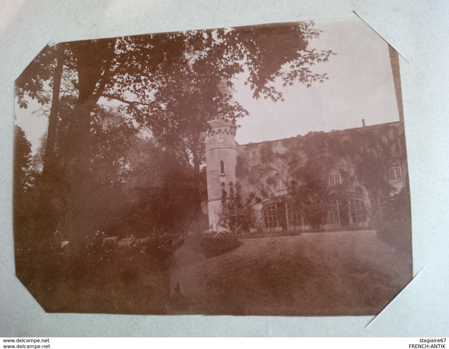 ALBUM DE FAMILLE SAONE ET LOIRE PROVIENT DE LA MAISON ST MICHEL A RULLY RELIGIEUX CHATEAU SCENE DE VIE MOISSON SCIERIE