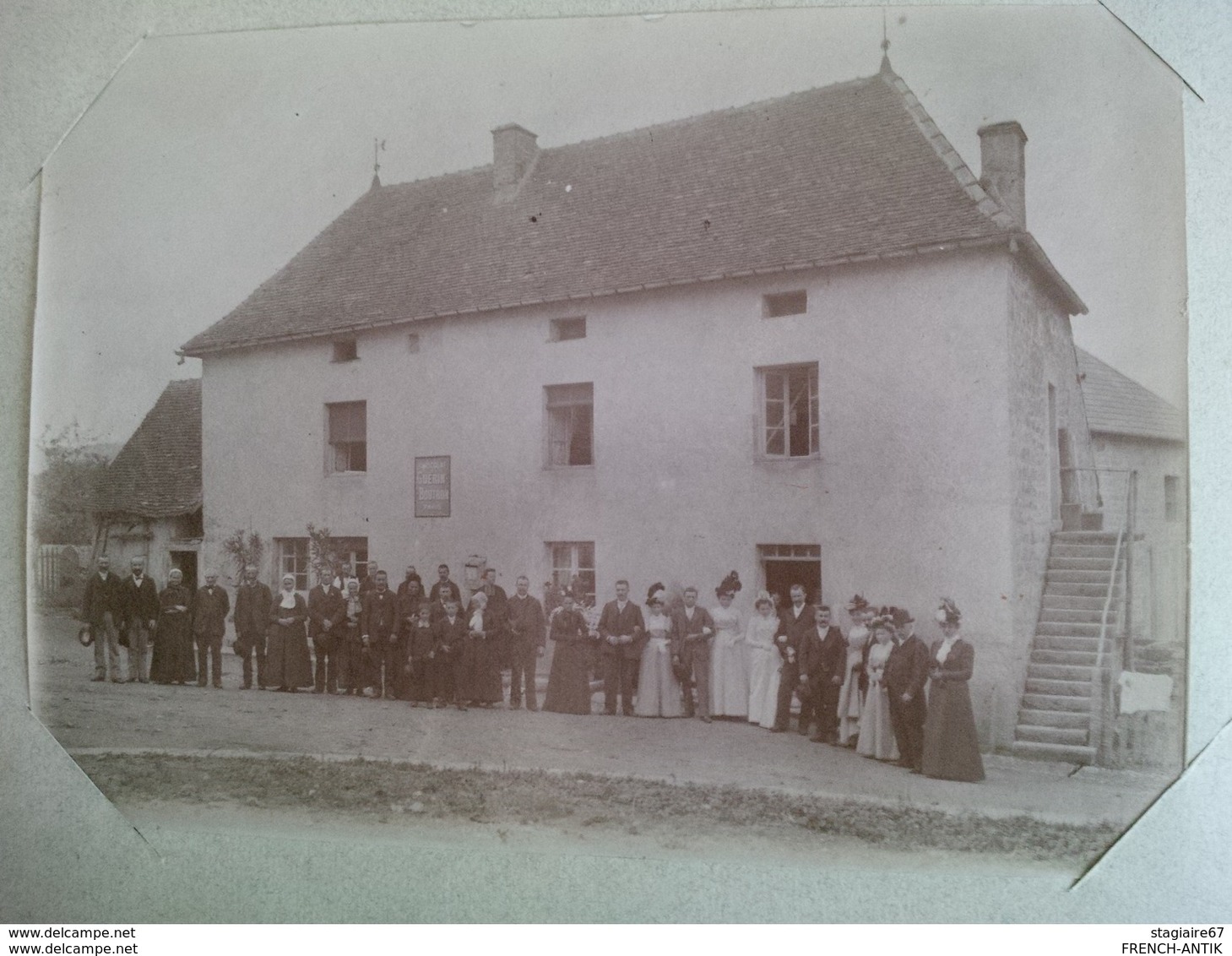 ALBUM DE FAMILLE SAONE ET LOIRE PROVIENT DE LA MAISON ST MICHEL A RULLY RELIGIEUX CHATEAU SCENE DE VIE MOISSON SCIERIE