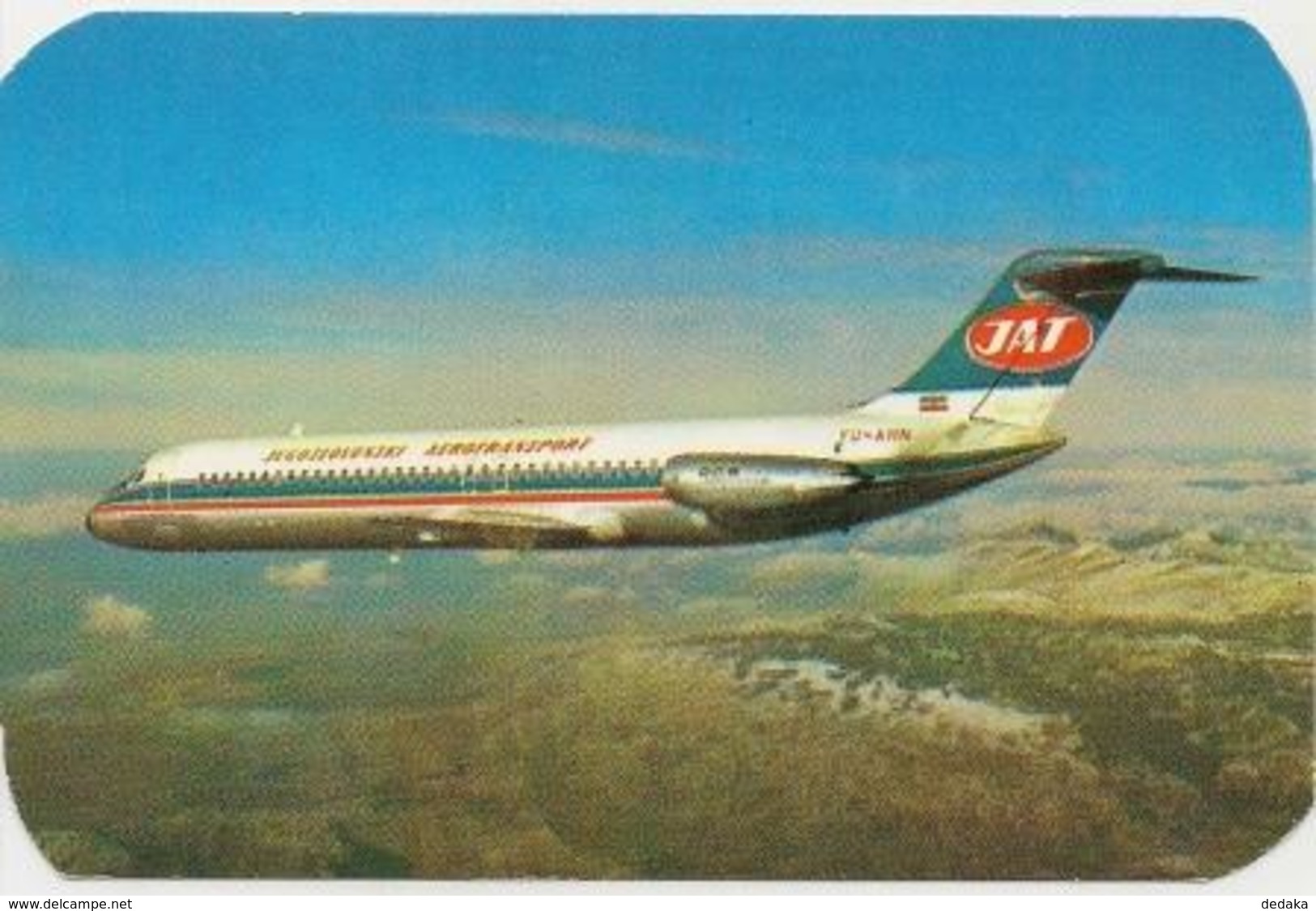 Calendarik - Yugoslavia - Serbia - 1974 - JAT - Aviation - Airline - Aircraft - Advertising - A Rarity. - Small : 1971-80