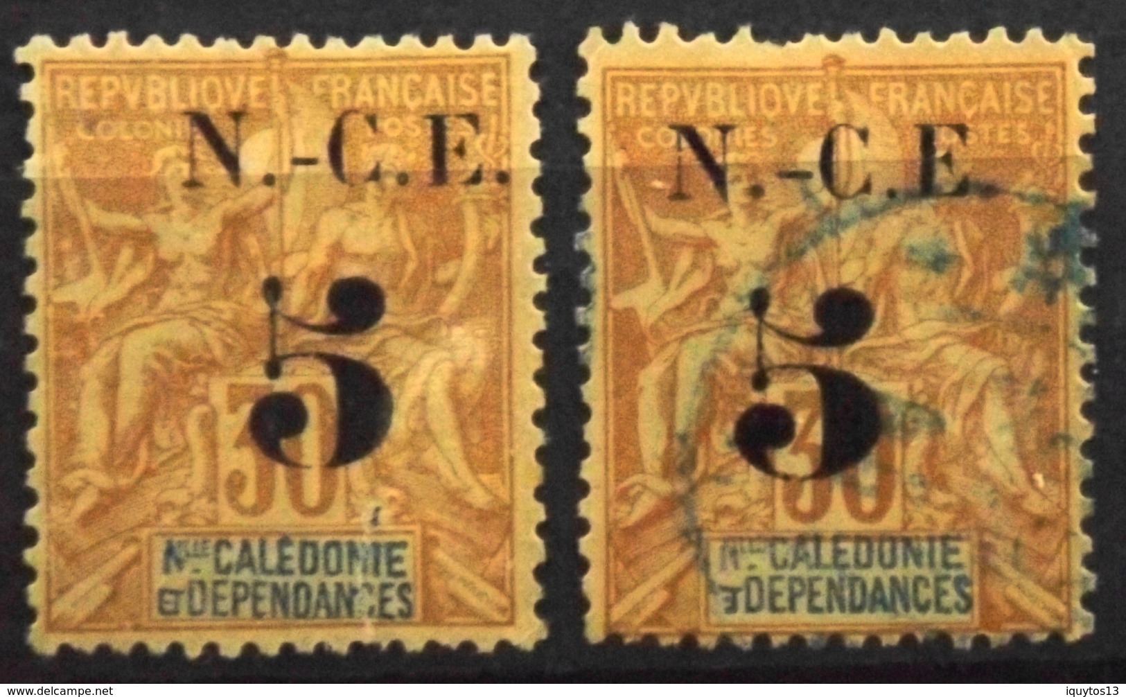 Nouvelle-Calédonie > 1859-1909 > 1902 N° 65 Y & T - NEUF*/O - Neufs
