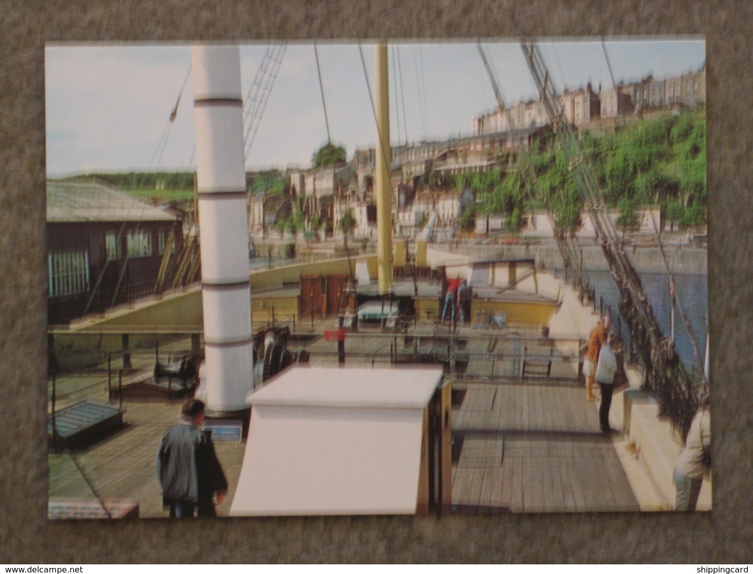 SS GREAT BRITAIN - DECK SHOT - Cargos