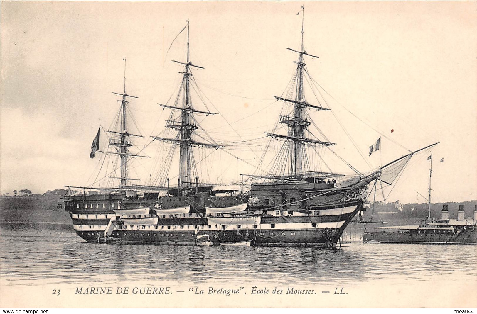 ¤¤   -   Marine De Guerre " LA BRETAGNE "  Ecole Des Mousses  -   ¤¤ - Guerra