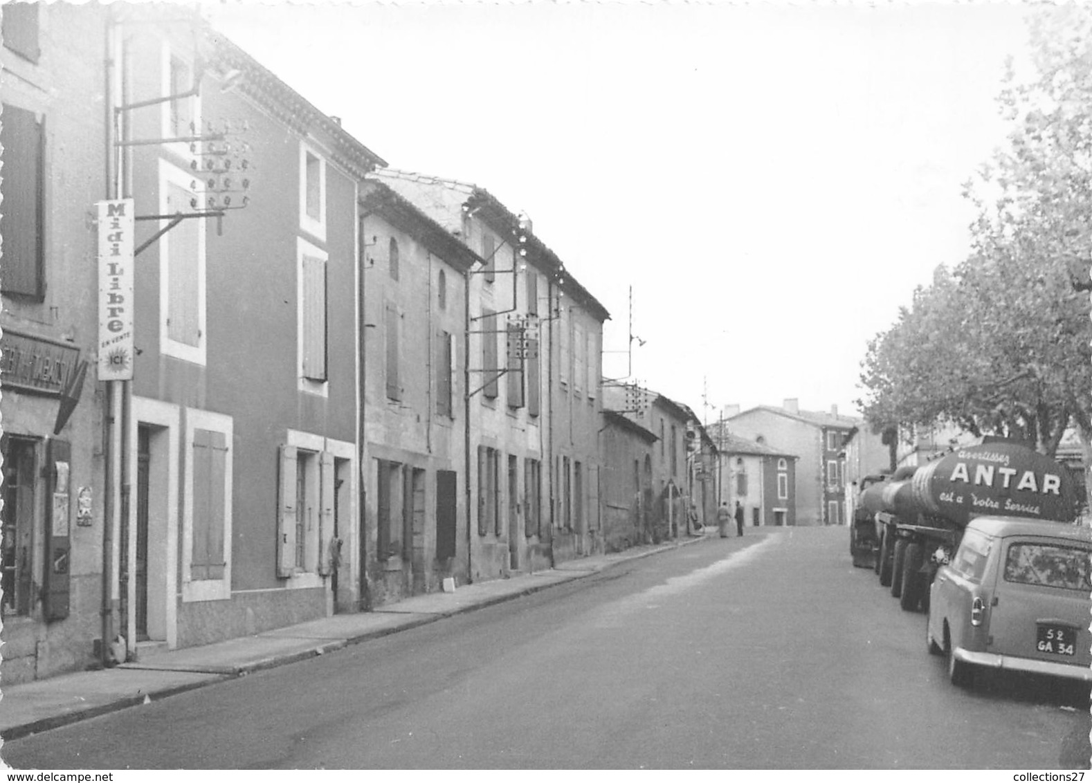 11-ALZONNE- ROUTE NATIONALE - Autres & Non Classés