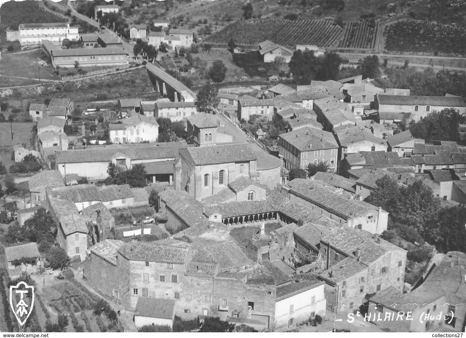 11-SAINT-HILAIRE- VUE DU CIEL - Saint Hilaire