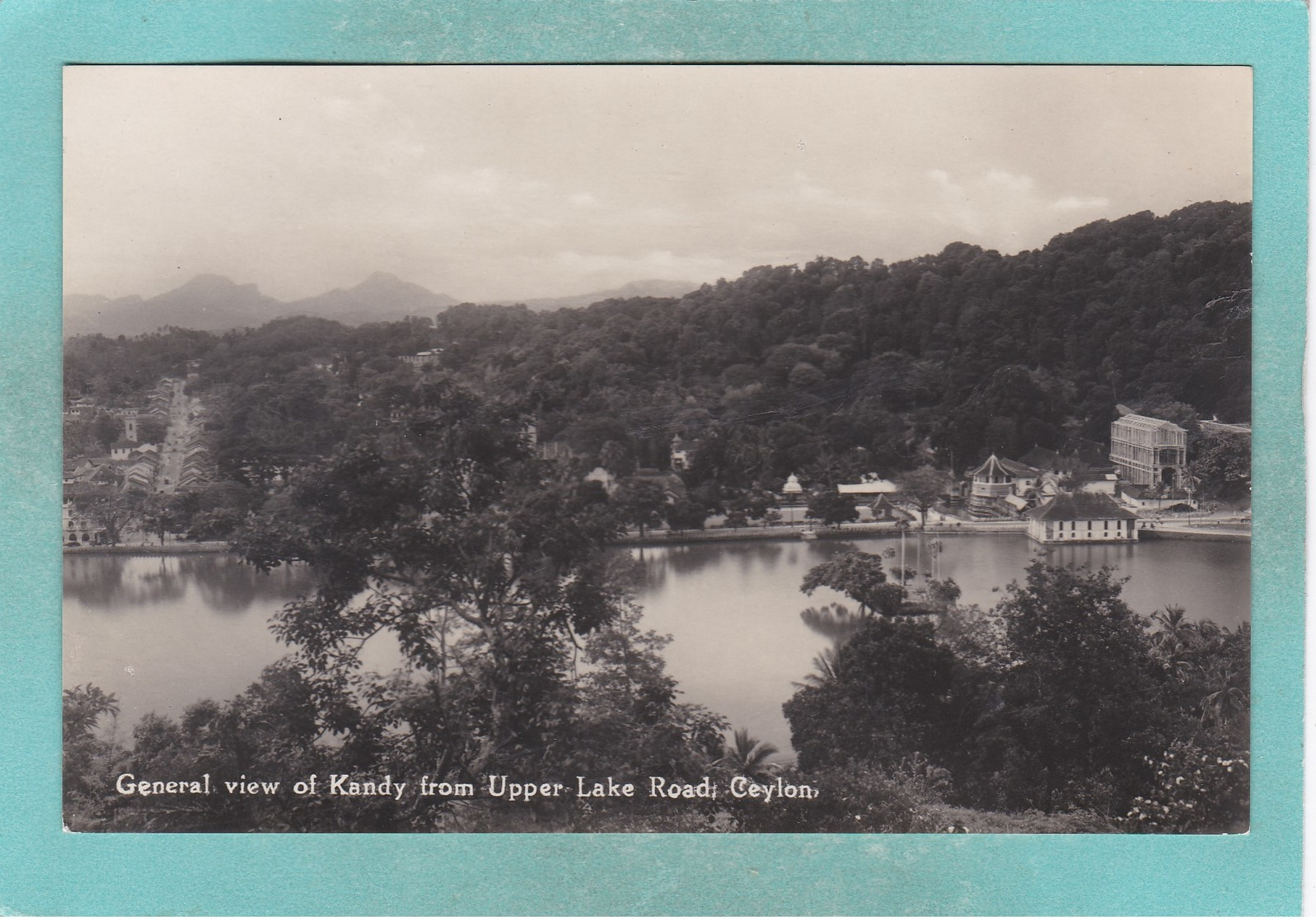 Small Old Post Card Of Kandy, Central, Sri Lanka,(Ceylon),V68. - Sri Lanka (Ceylon)