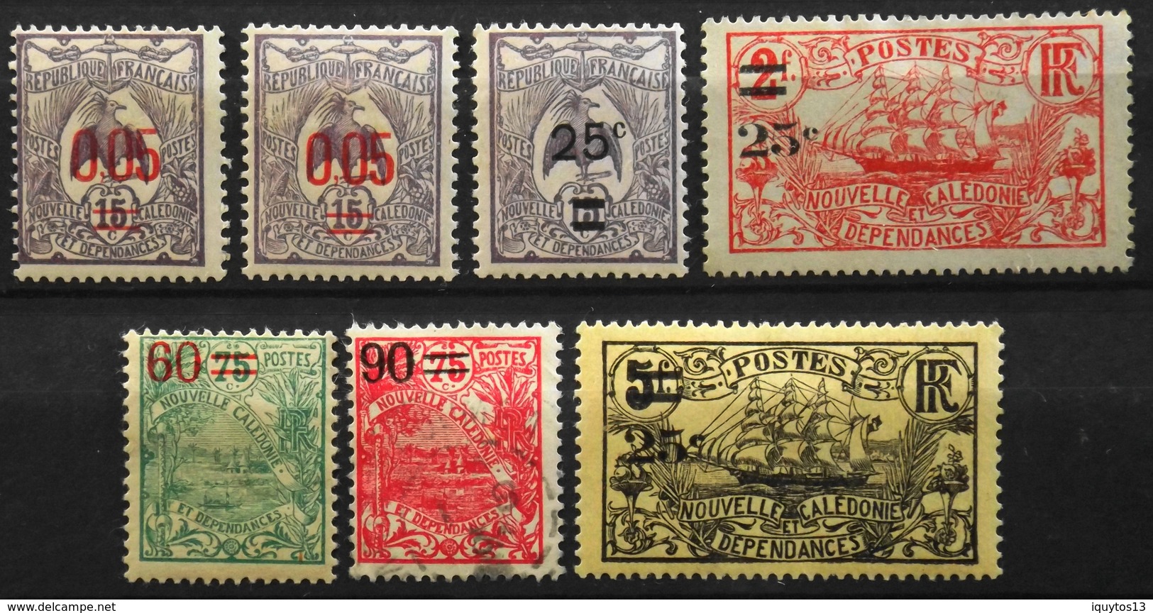 Nouvelle-Calédonie > 1910-1939 > 1924-27 Collection - NEUFS*/O - Unused Stamps