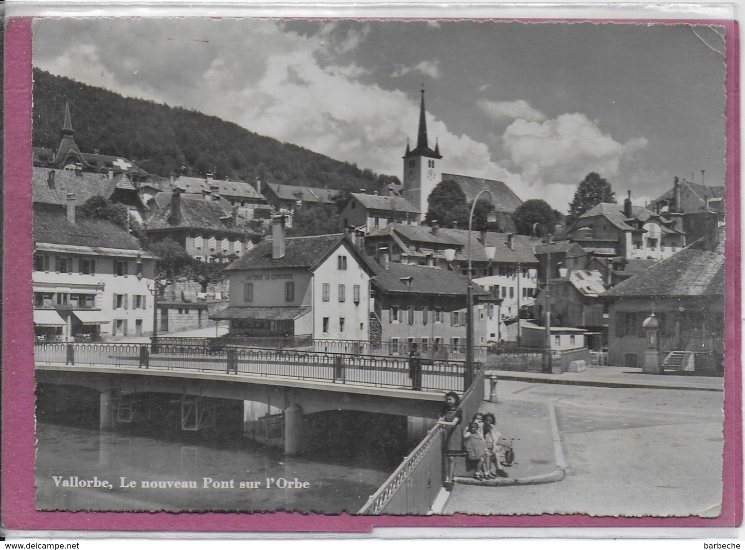 VALLORBE Le Nouveau Pont  Sur L' Orbe - Autres & Non Classés