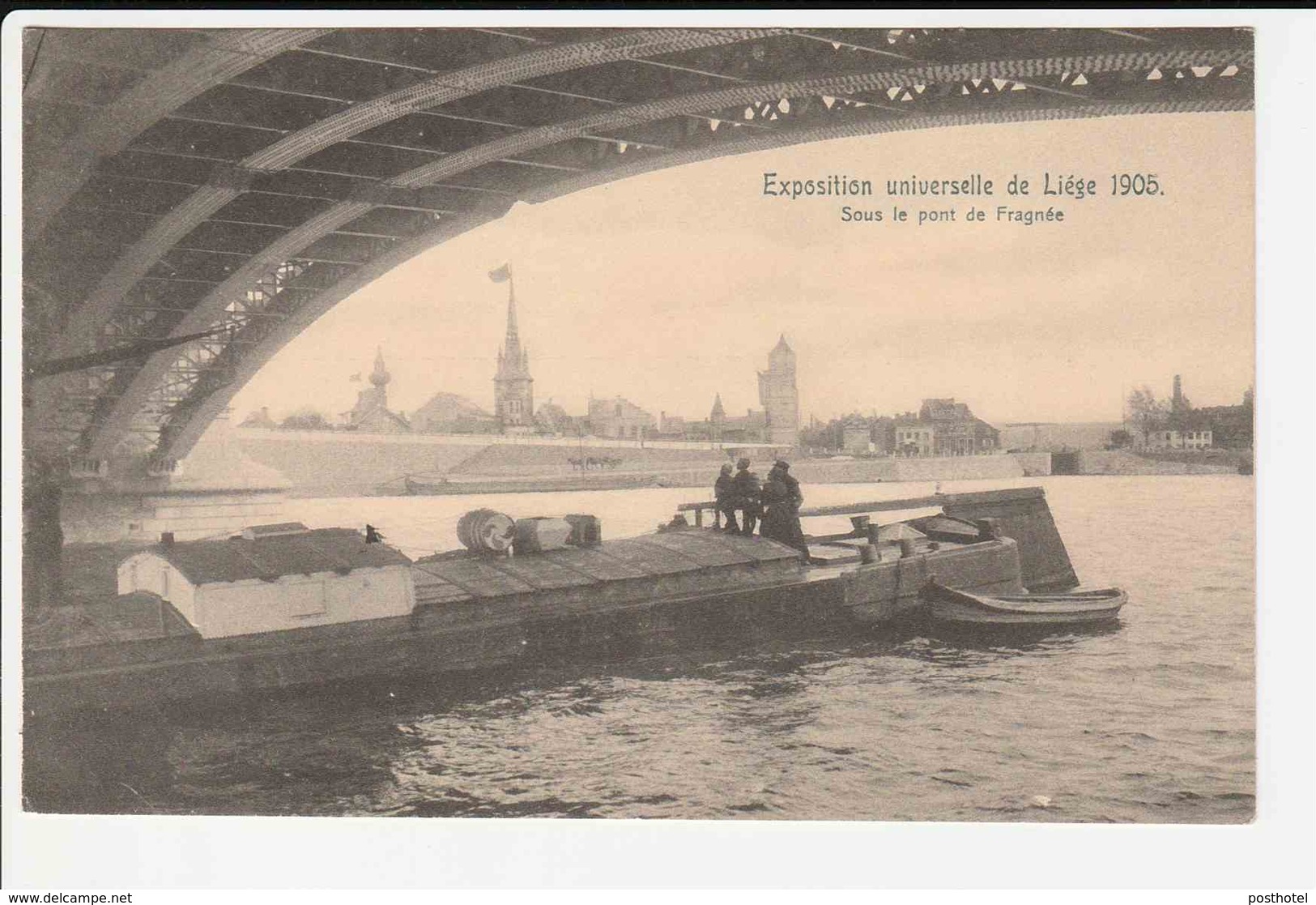 Eposition Universelle De Liege 1905 - Sous Le Pont De Fragnee - Luik