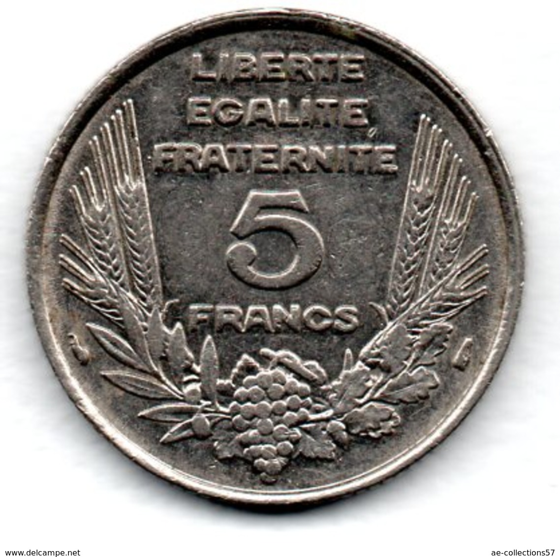 Bazor  -  5 Francs 1933   -  état  TB - Autres & Non Classés