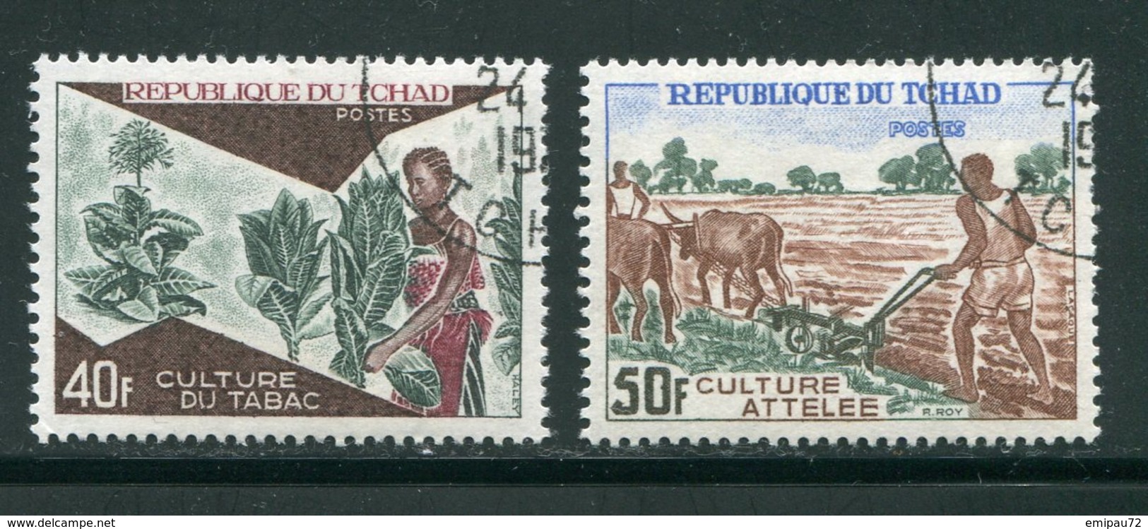 TCHAD- Y&T N°269 Et 270- Oblitérés - Tchad (1960-...)