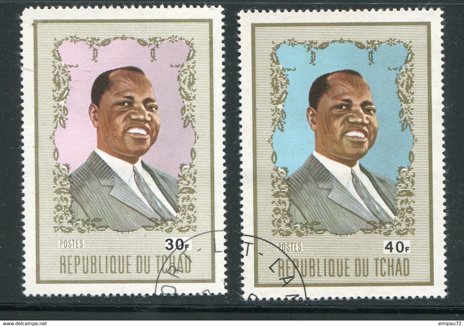 TCHAD- Y&T N°253 Et 254- Oblitérés - Chad (1960-...)