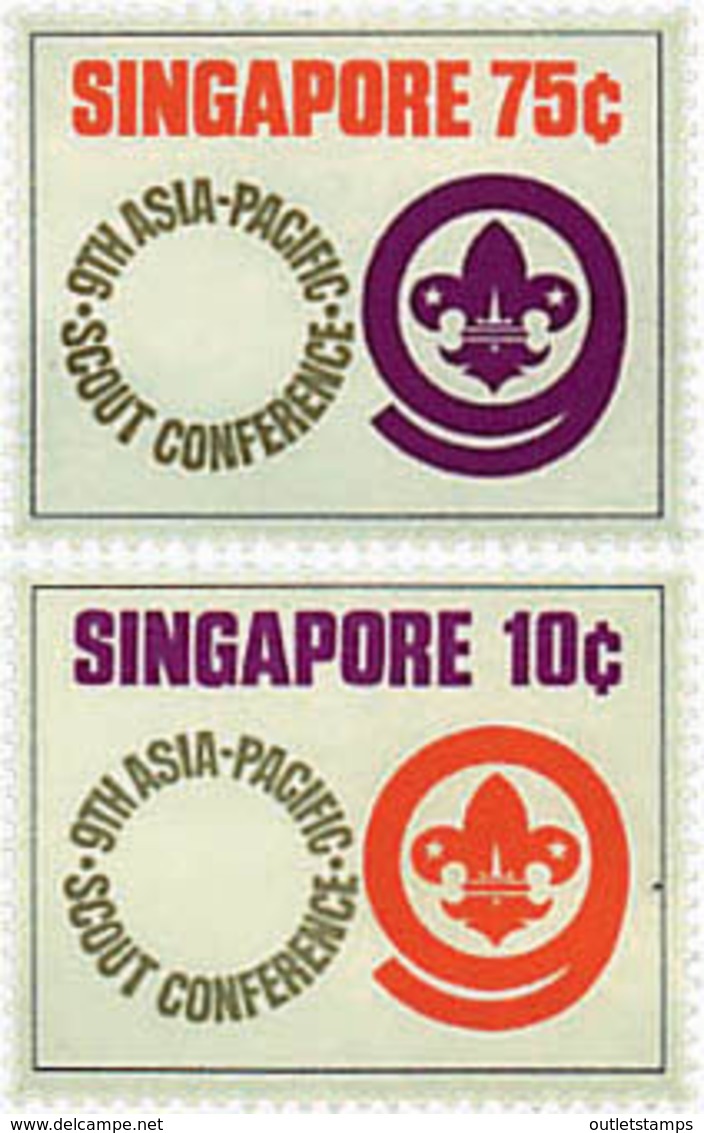 Ref. 38440 * NEW *  - SINGAPORE . 1974. 9th SCOUT CONFERENCE IN ASIA. 9 CONFERENCIA DE ESCULTISMO EN ASIA - Singapur (1959-...)