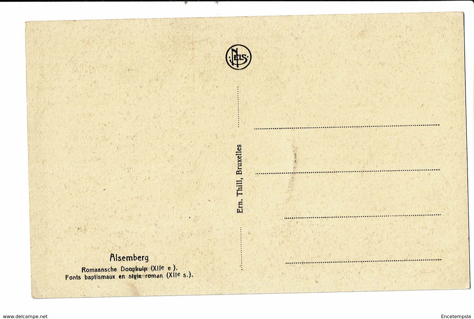 CPA - Carte Postale  Belgique- Alsenberg- Romaansche Doopkulp  VM2137 - Beersel