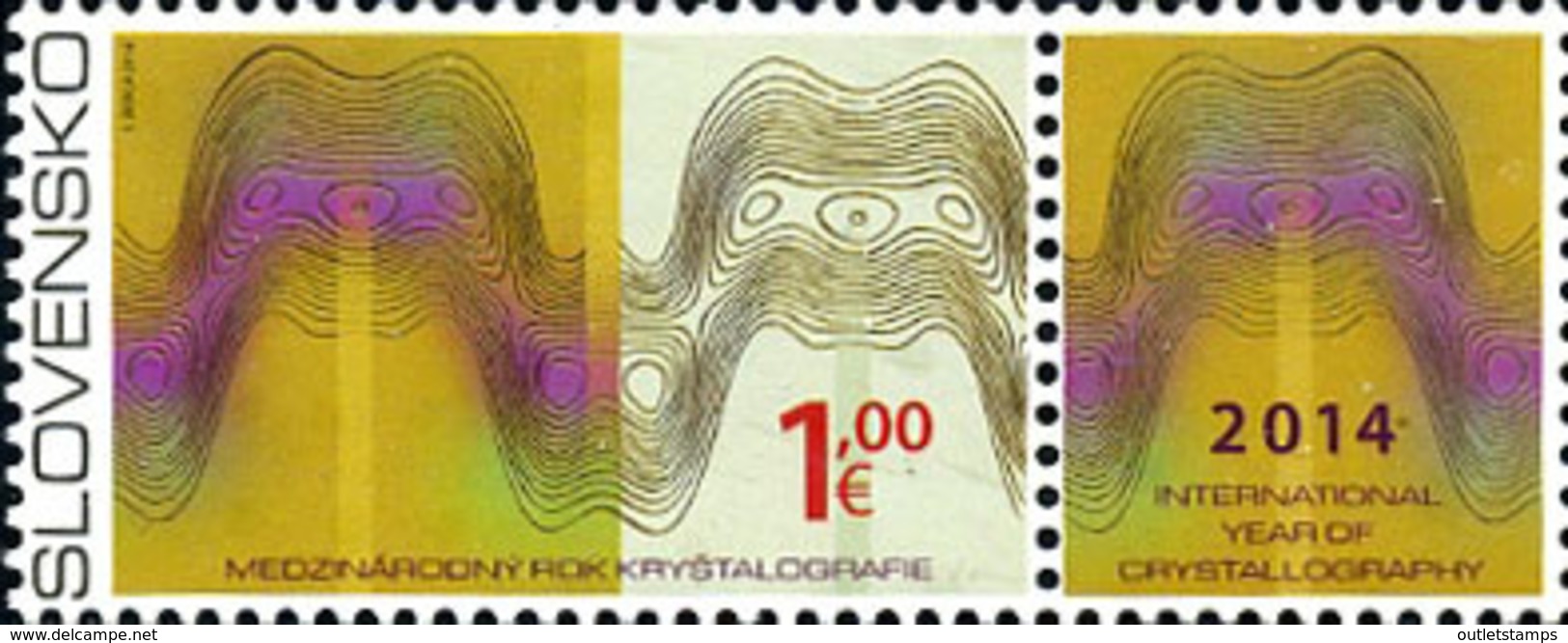 Ref. 311992 * NEW *  - SLOVAKIA . 2014. DIA DE LA FISICA - Nuevos