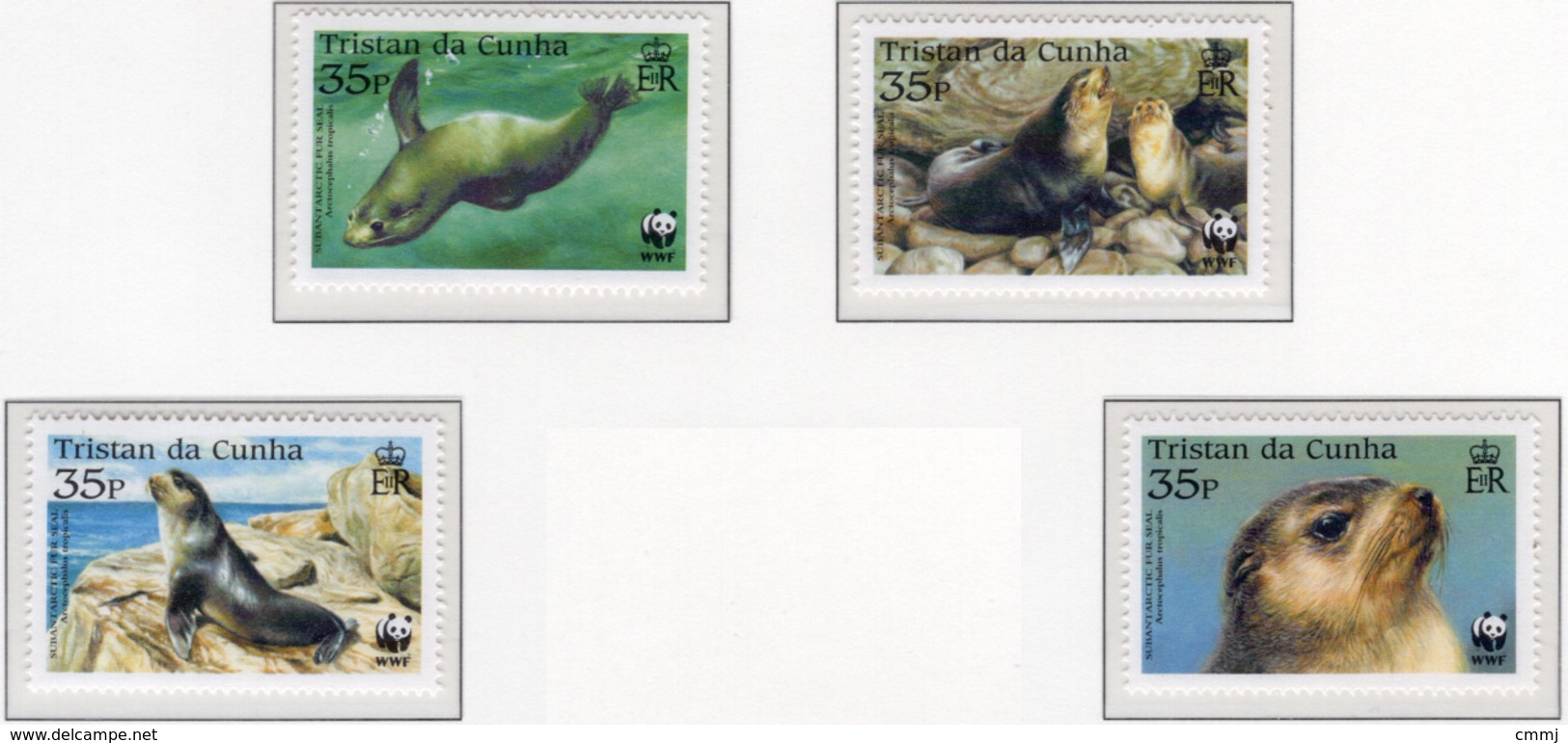 2004 - TRISTAN DA CUNHA - Yv.  Nr. 757/760 - (UP131.21) - Tristan Da Cunha