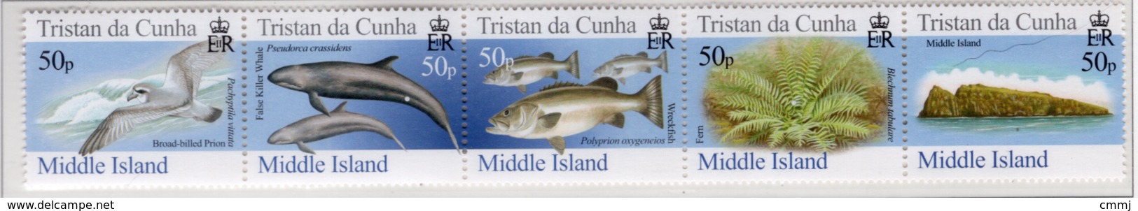 2006 - TRISTAN DA CUNHA - Yv.  Nr. 822/826 - (UP131.22) - Tristan Da Cunha