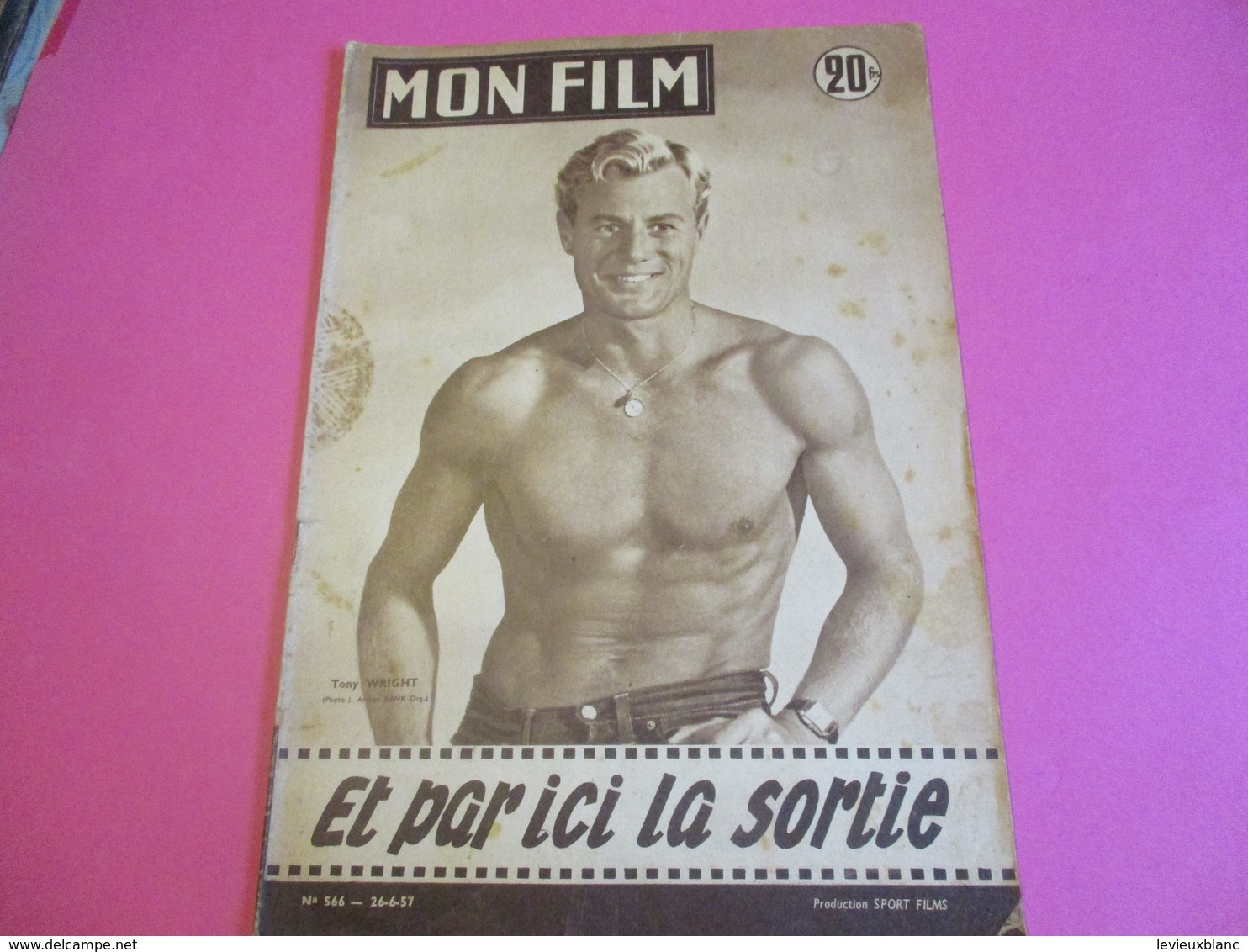 Cinéma/Revue/Mon Film/"Et Par Ici La Sortie"/Tony WRIGHT/Pascale ROBERTS/Sport Films/Willy ROZIER/Jerry LEWIS1957 CIN102 - Otros & Sin Clasificación