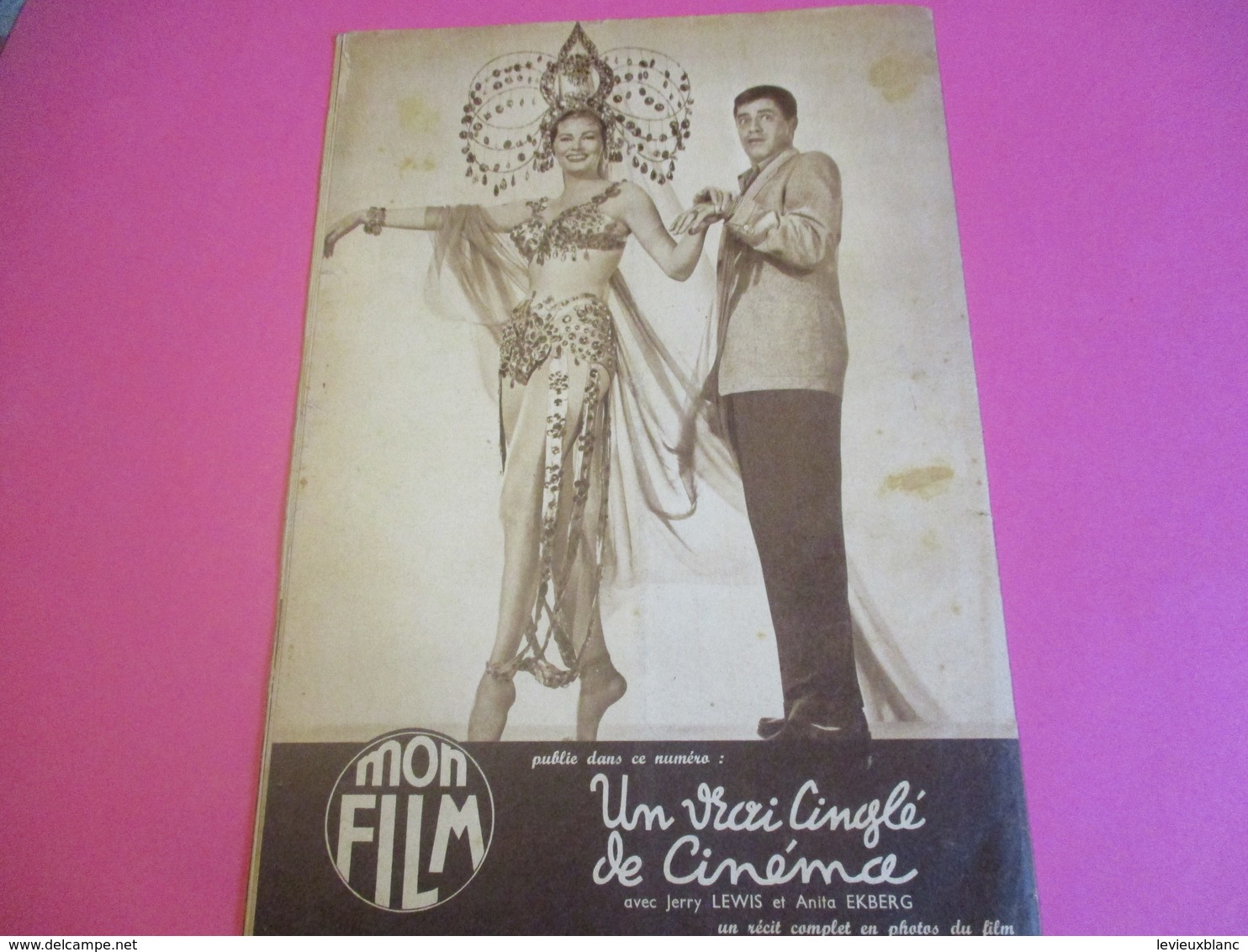 Cinéma/Revue/Mon Film/"Et par ici la sortie"/Tony WRIGHT/Pascale ROBERTS/Sport Films/Willy ROZIER/Jerry LEWIS1957 CIN102