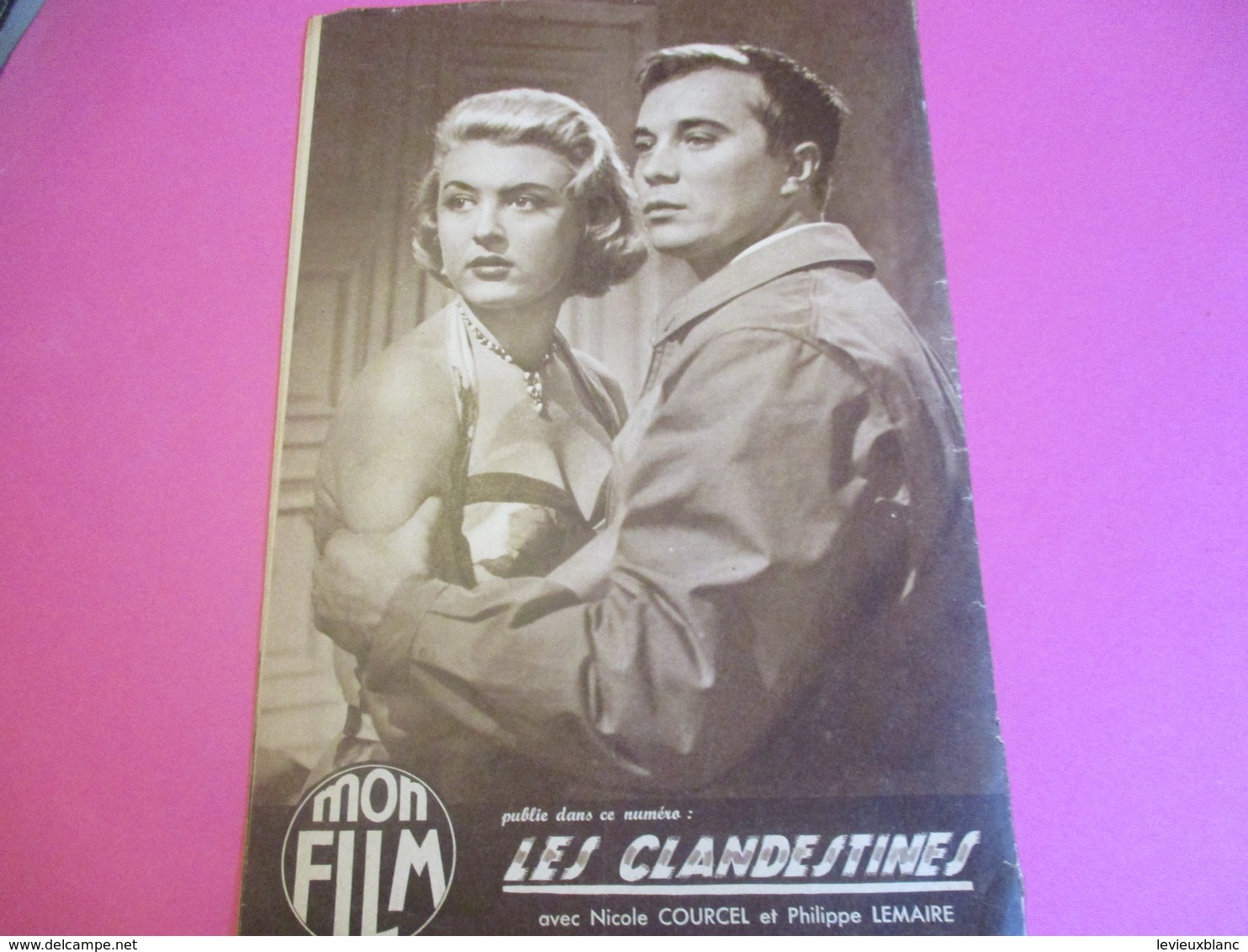 Cinéma/Revue/Mon Film/"Le cri de la Victoire"/Tab HUNTER/Aldi RAY/Warner Bros/Raoul WALSH/Nicole COURCEL/1955 CIN103