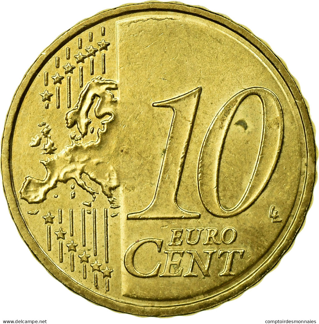 Malte, 10 Euro Cent, 2008, TTB, Laiton, KM:128 - Malta