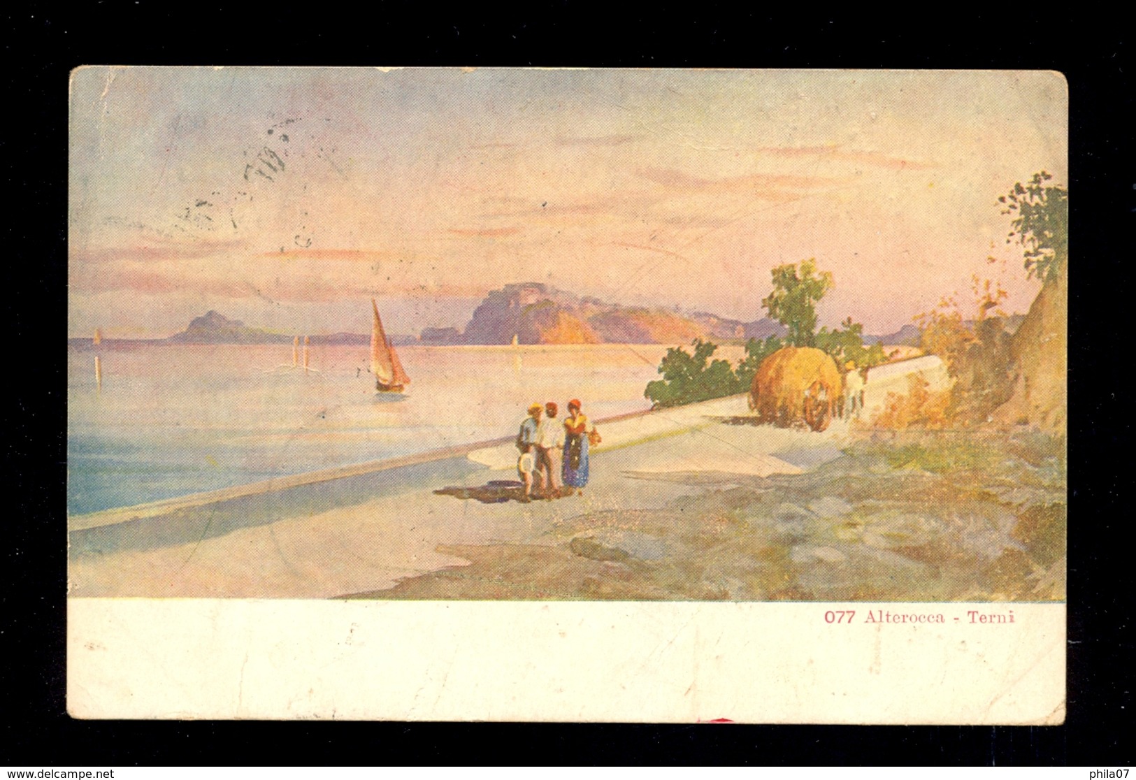 Austria - Postcard Sent From Lusingrande 15.06. Via Port Said 22.06. To Cairo 24.06. 1918. Readdressed To Chanwan, Today - Autres & Non Classés