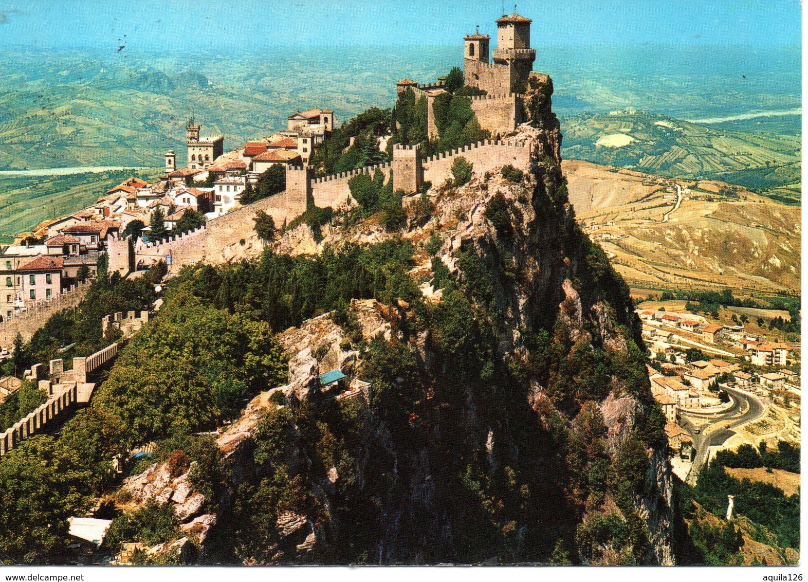 BELLISSIMA CARTOLINA SAN MARINO  E820 - San Marino