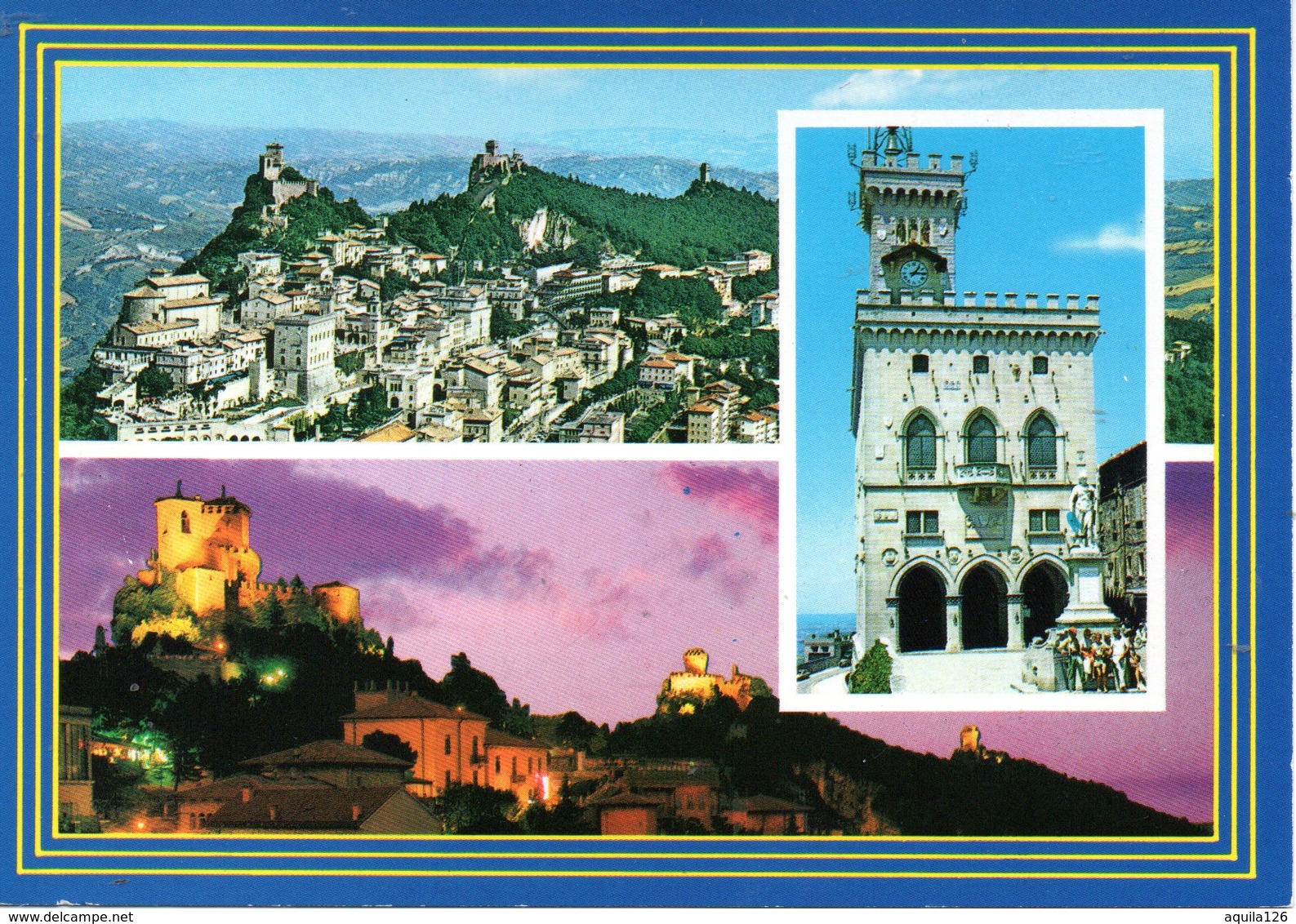 BELLISSIMA CARTOLINA SAN MARINO  E824 - San Marino