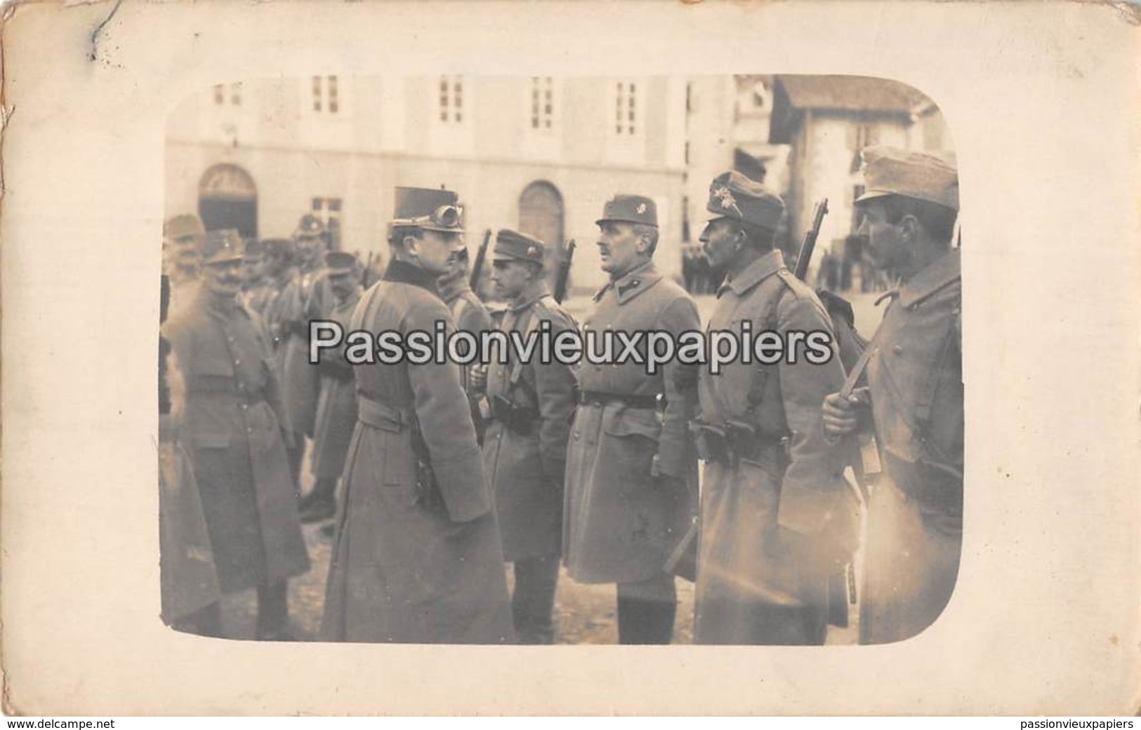 CARTE PHOTO  PREDAZZO 1914/18  KAISER KARL - Autres & Non Classés